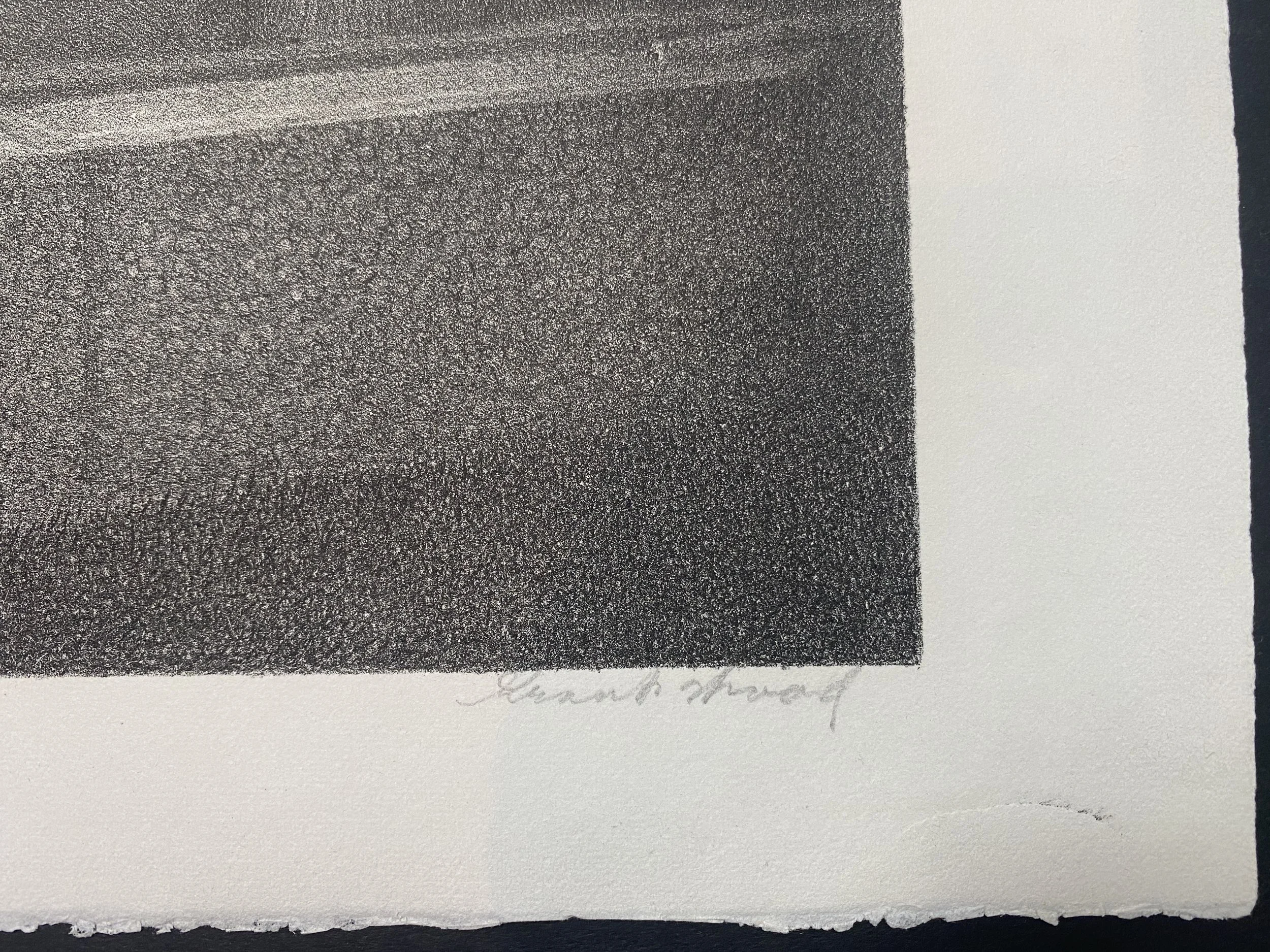 Grant Wood (1891-1942) Signed Lithograph Sultry Night