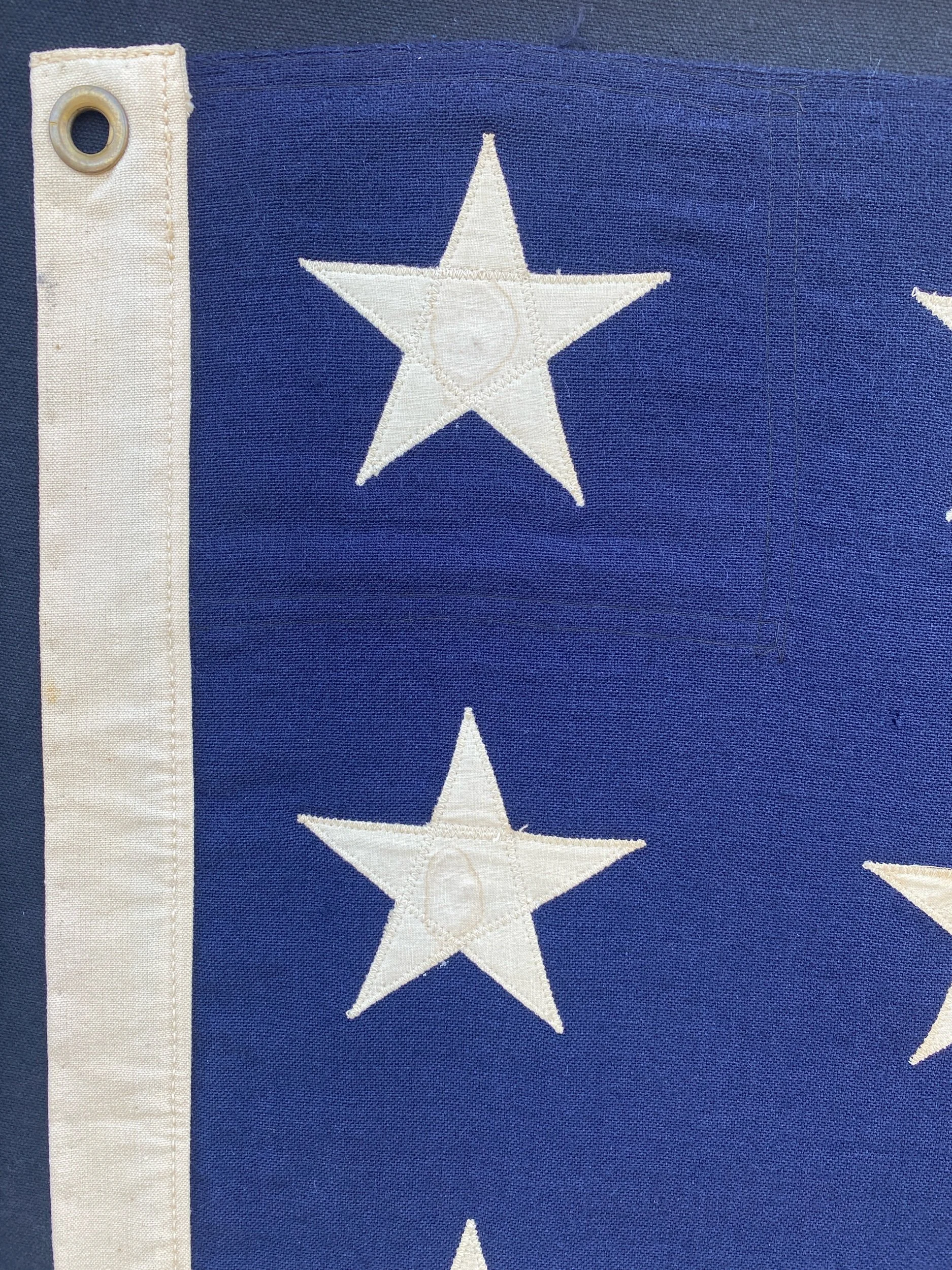 Navy Jack Flag Close up.