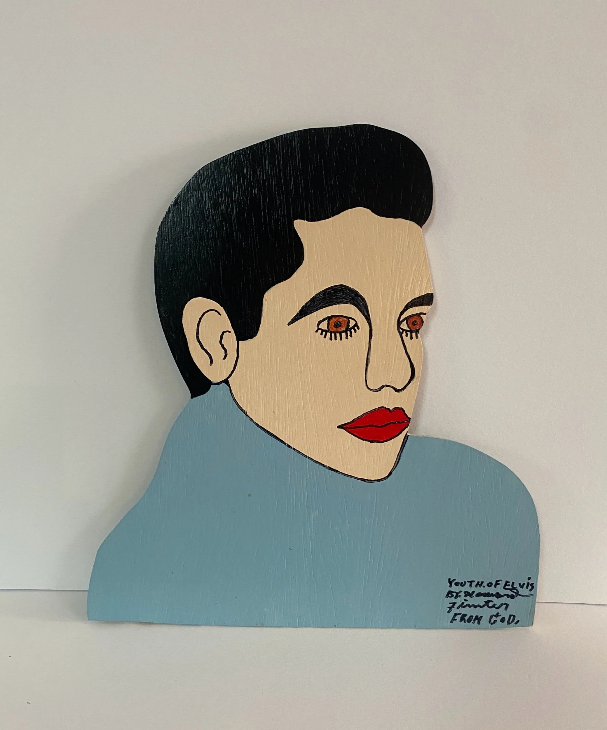 Howard Finster, Youth of Elvis.