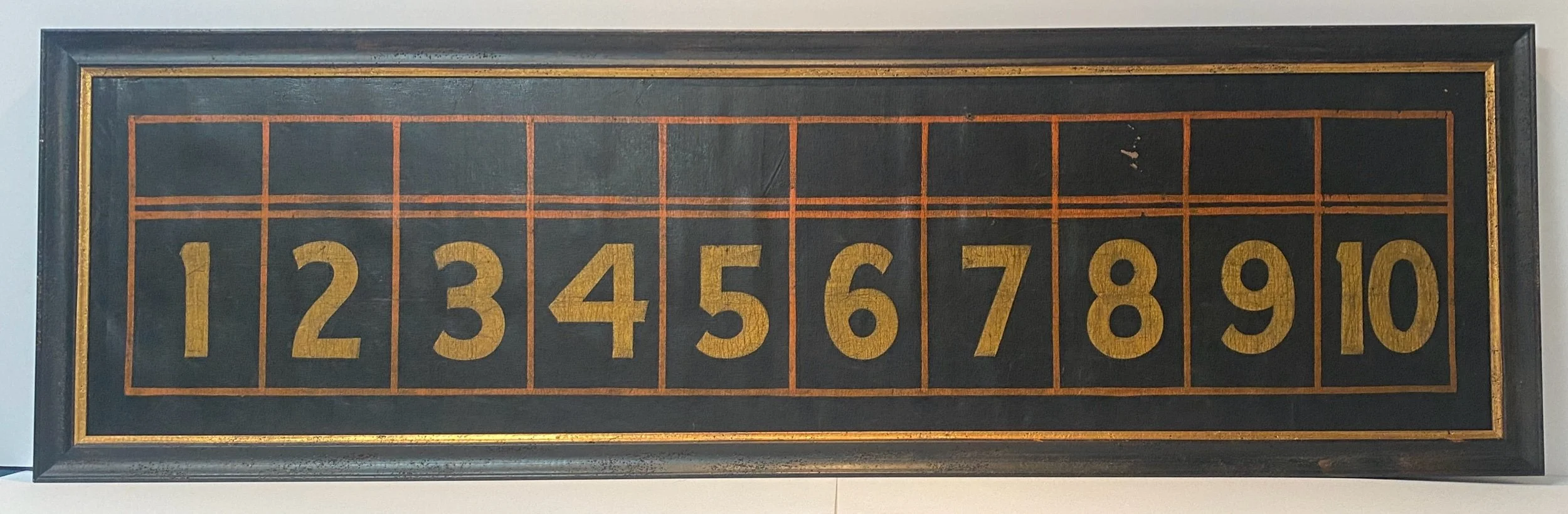 Carnival Game  Hand painted on Canvas Numbers.