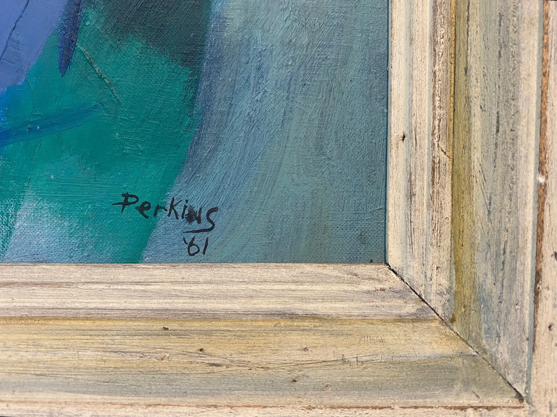 Philip Perkins, Tennessee Artist signature.