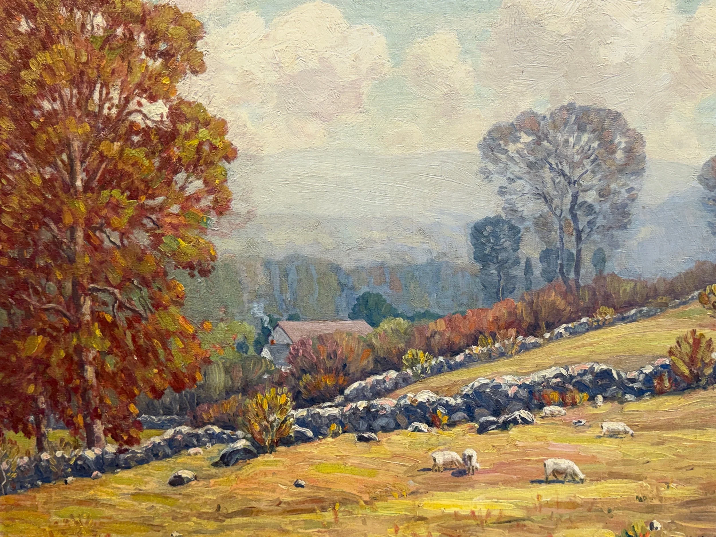 CHARLES L.A. SMITH ( CALIFORNIA, 1871-1937) Oil on canvas Landscape
