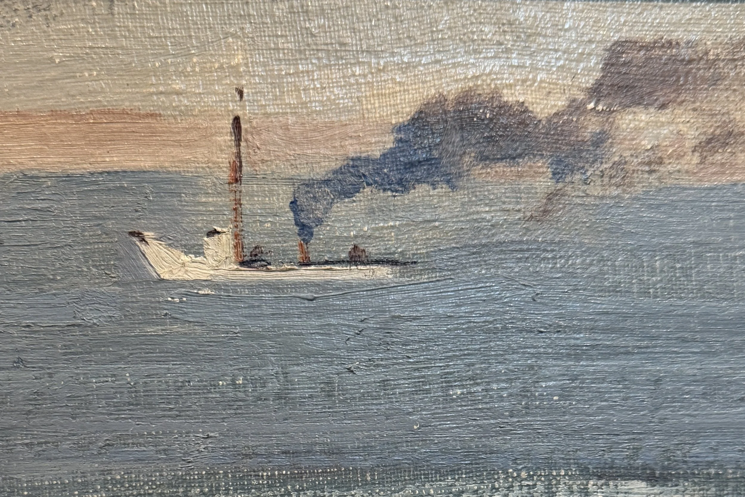 GUSTAVE CIMIOTTI, AMERICAN. 1875-1969. OCEAN POINT, MAINE.