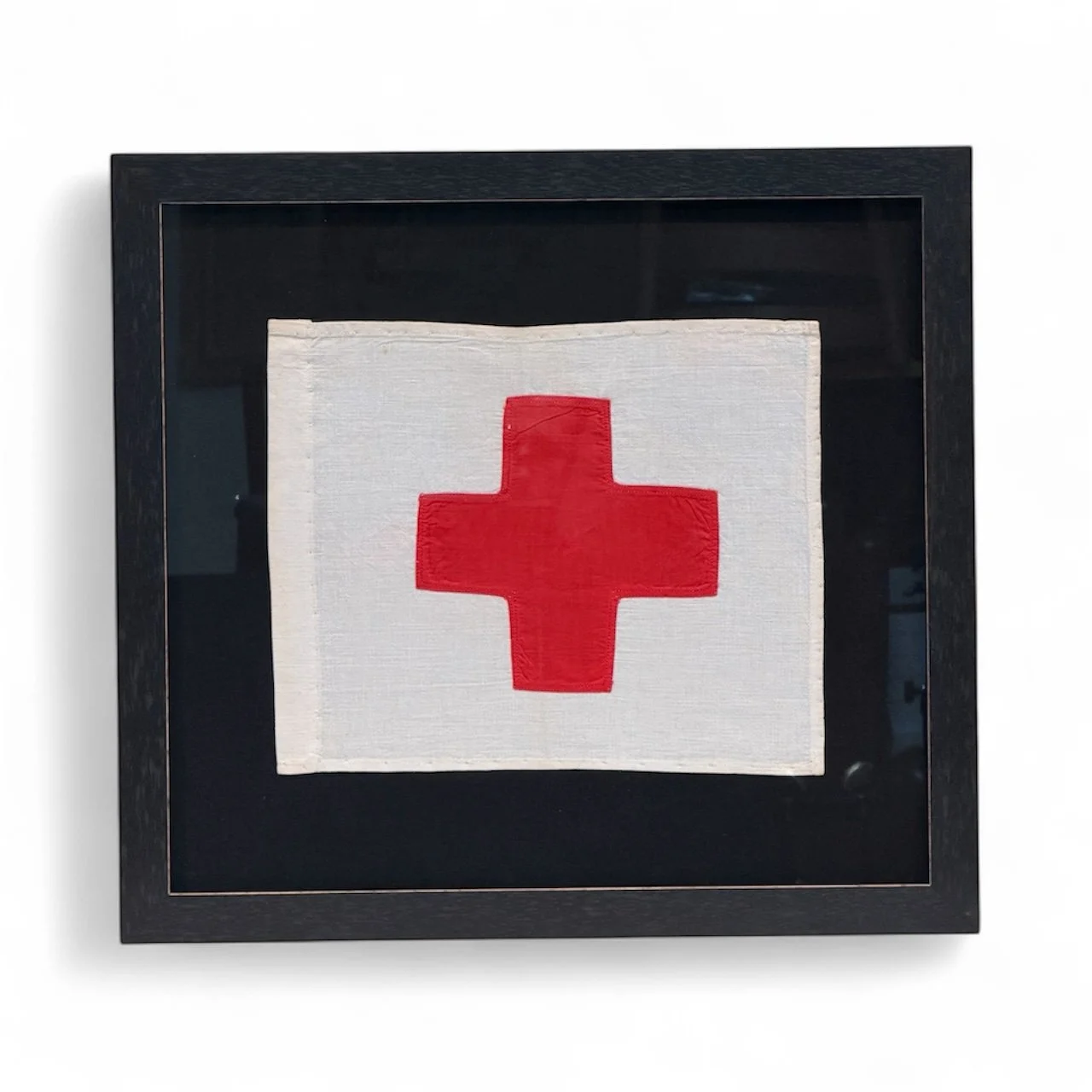 AMERICAN WW II RED CROSS FLAG