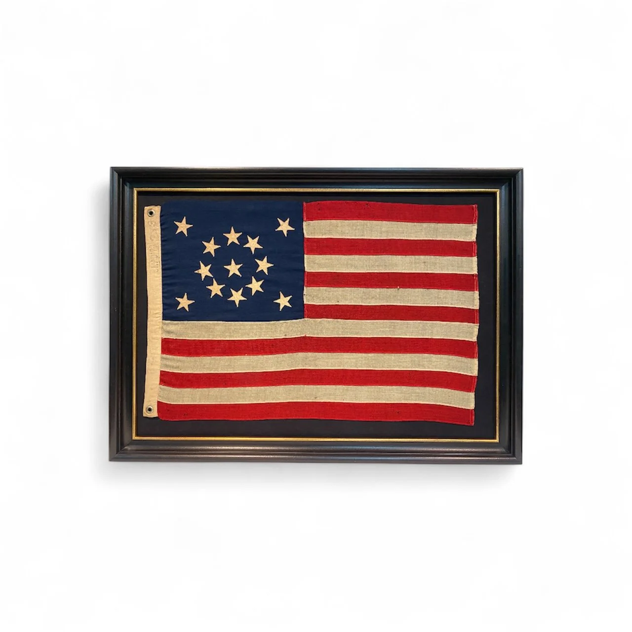 Medallion Pattern American 13 Star Flag
