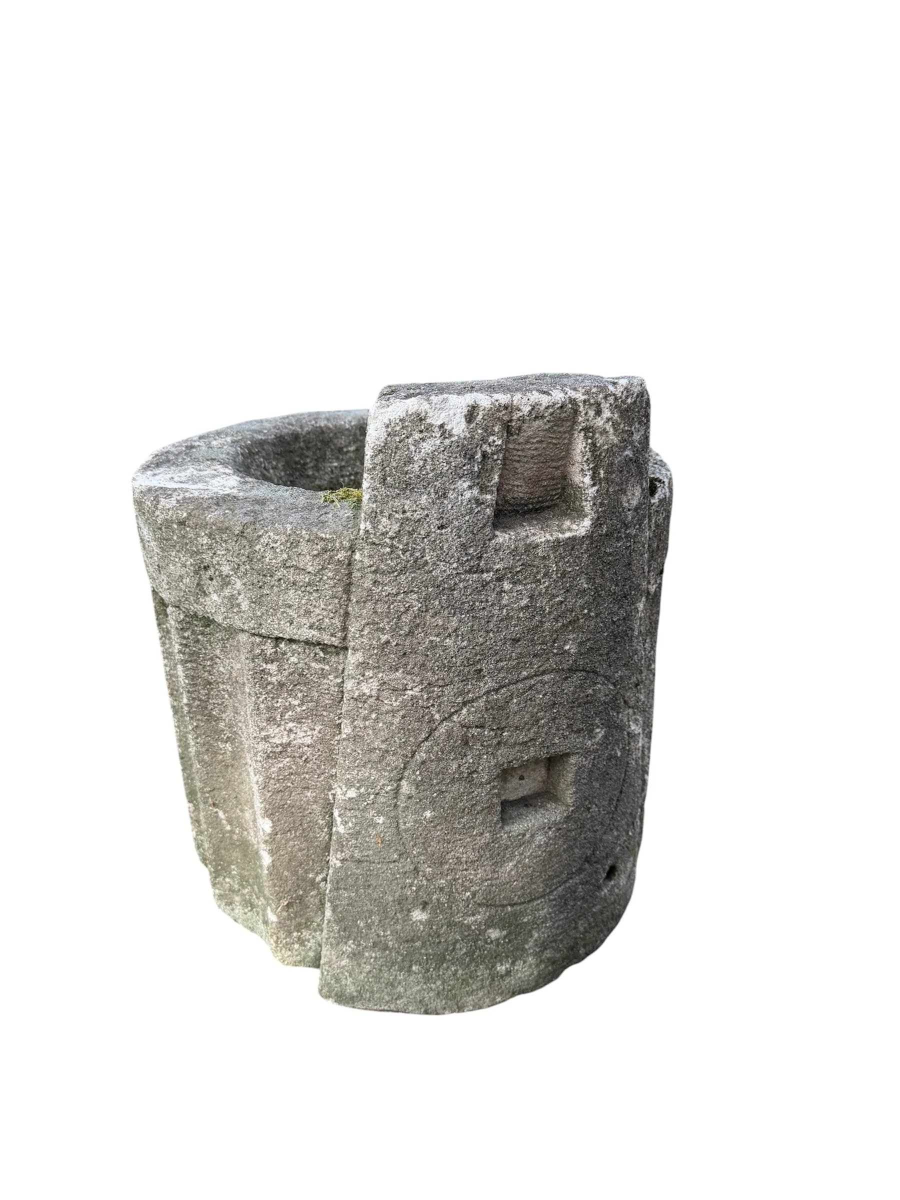Jack Hastings (Tennessee 1925-2013) Modernist Carved Cement Planter. 
