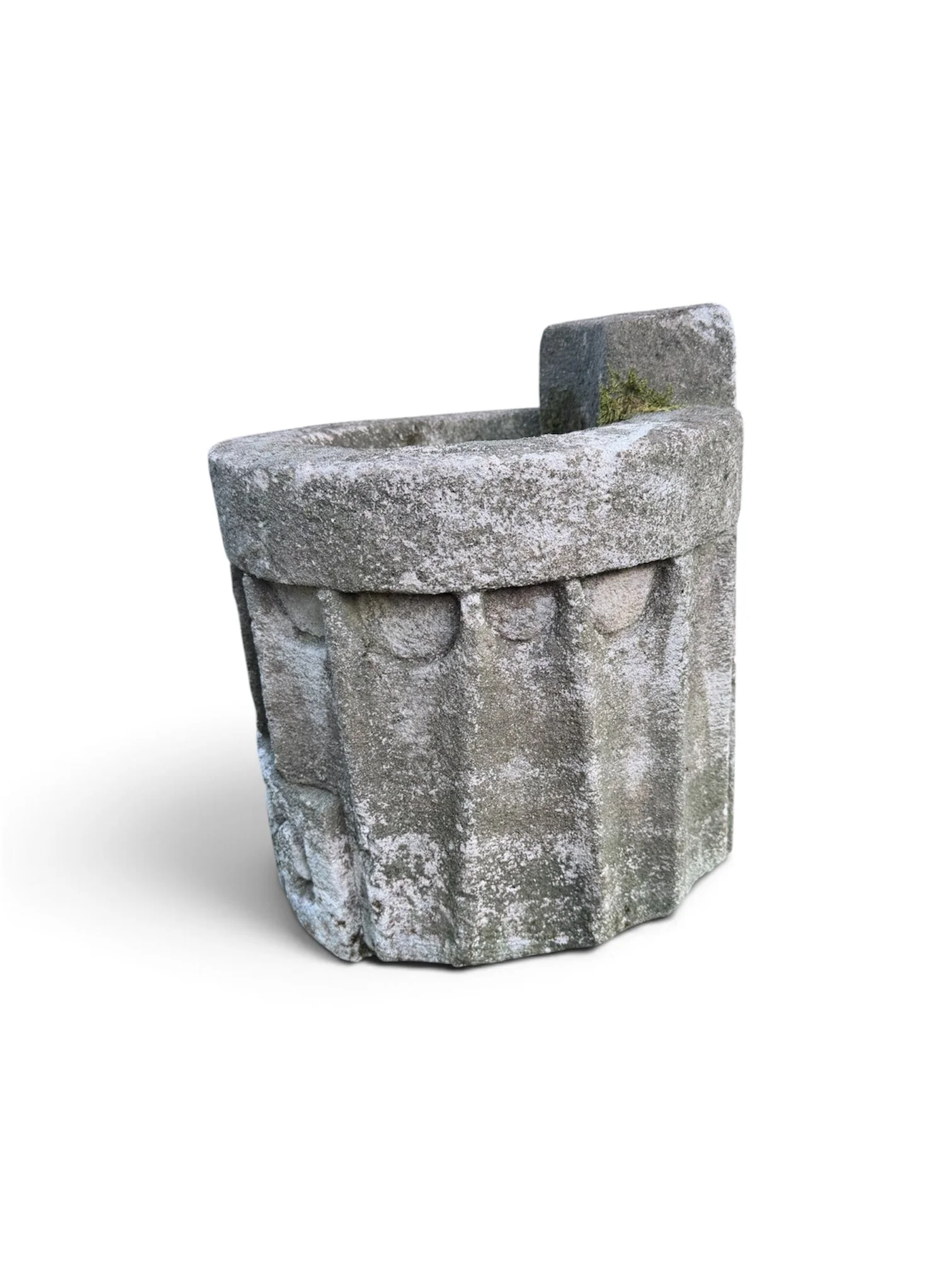Jack Hastings (Tennessee, 1925-2013) carved concrete  Planter