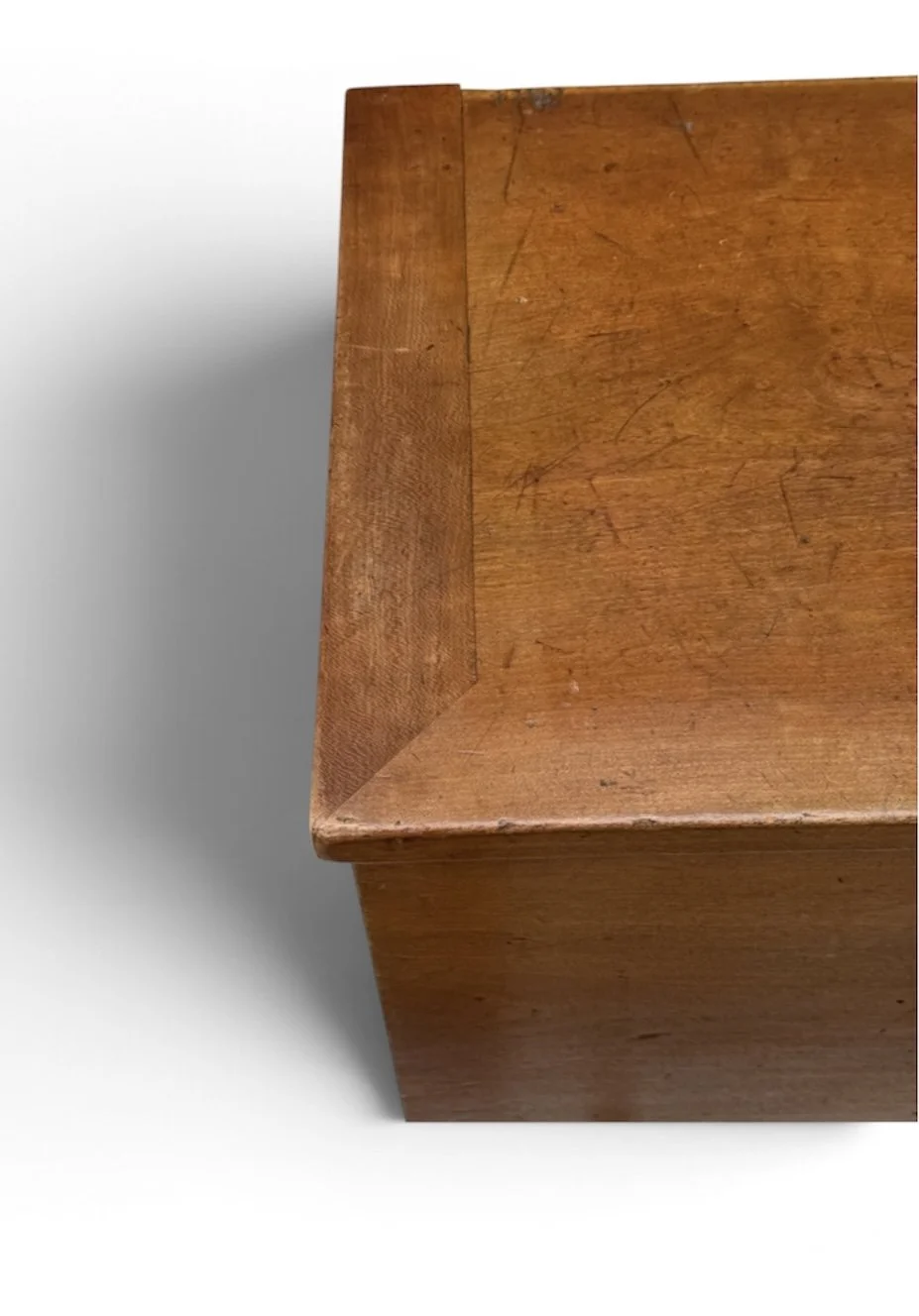 Kentucky Cherry Hepplewhite Inlaid Sugar Chest  Ca. 1820. 