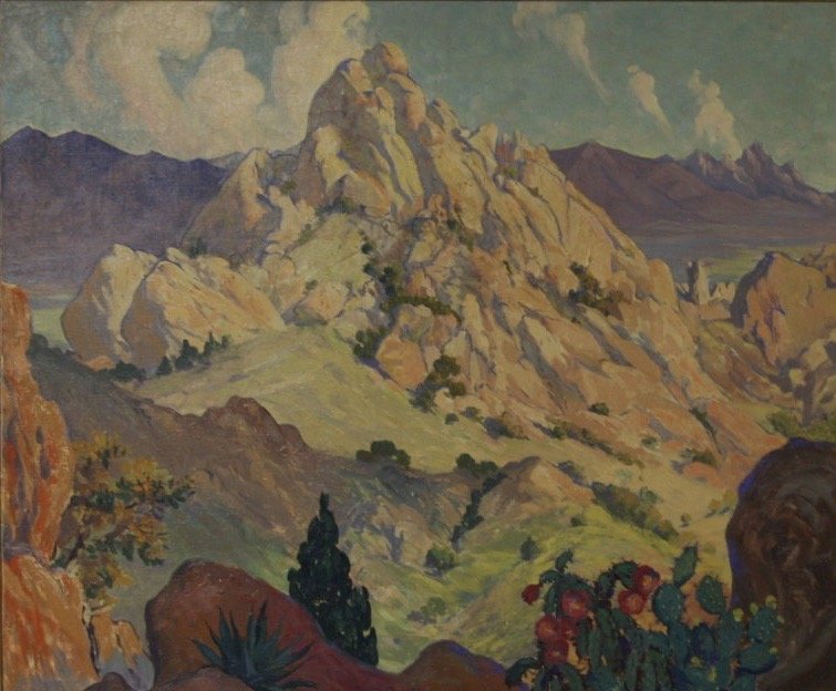 Katherine Sibley McEwen (1875-1957) Dragoon Mountains, Arizona