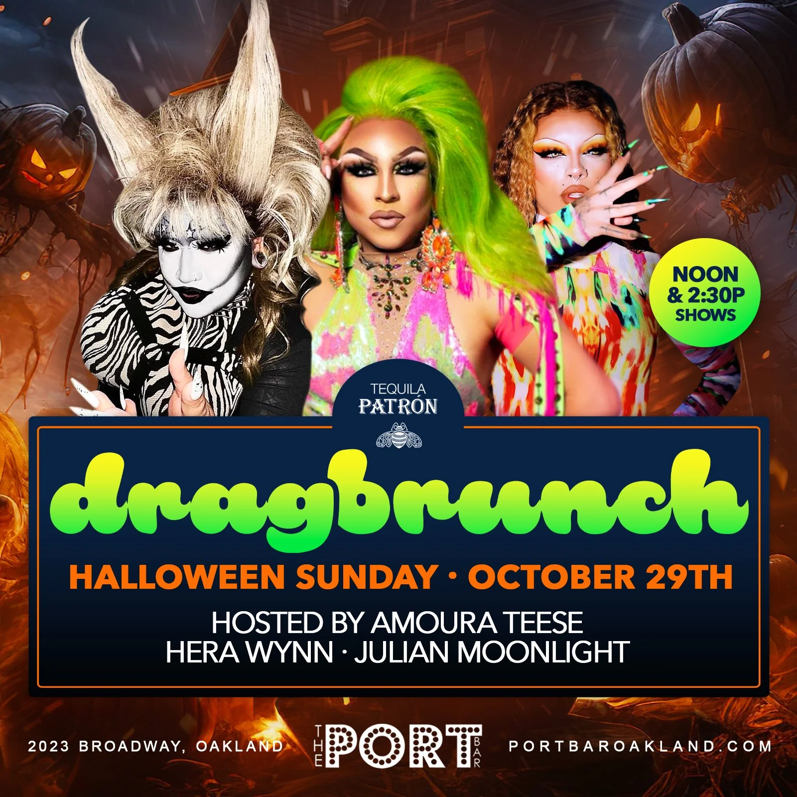Halloween Drag Brunch — The Port Bar Oakland