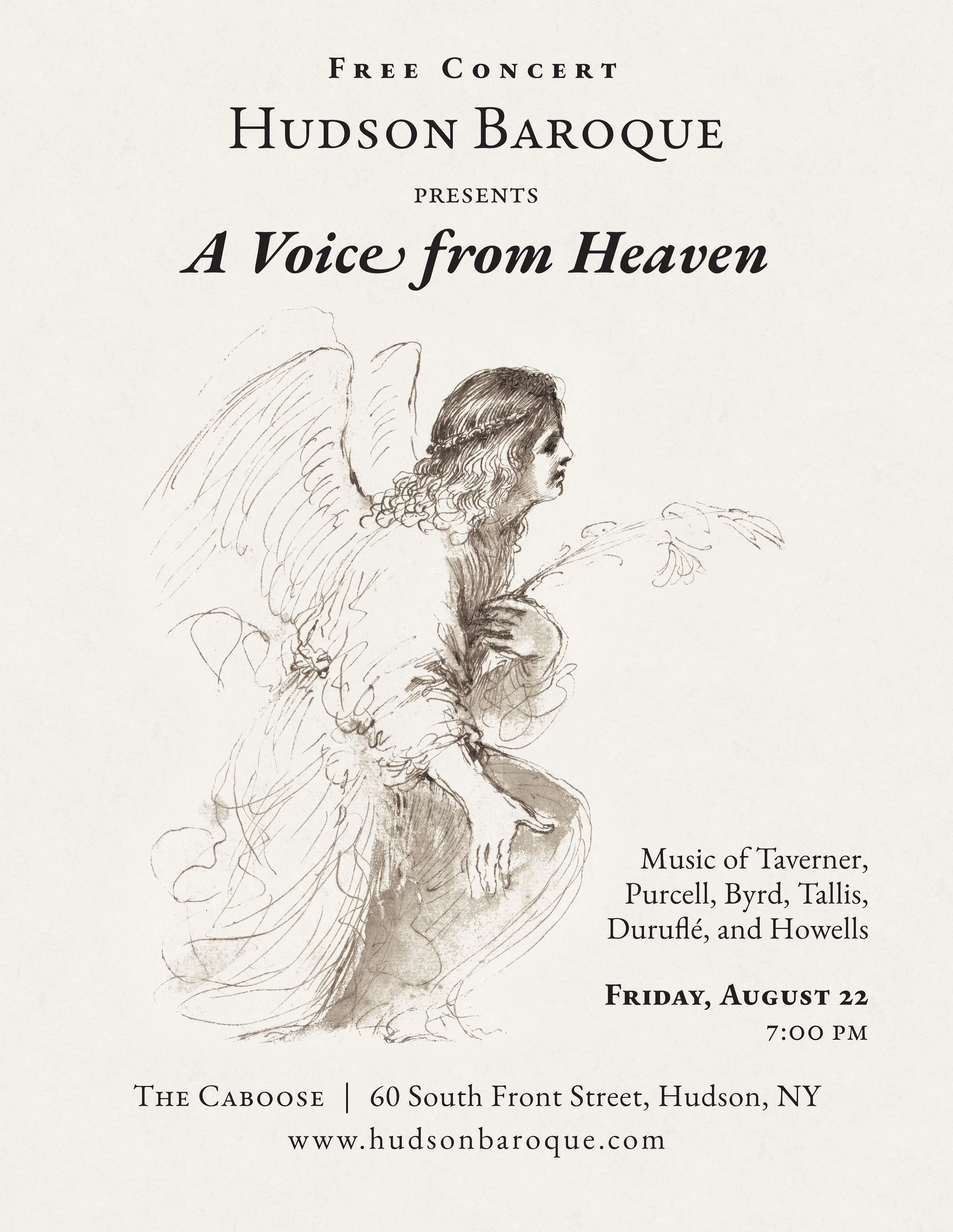 Hudson Baroque: A Voice from Heaven