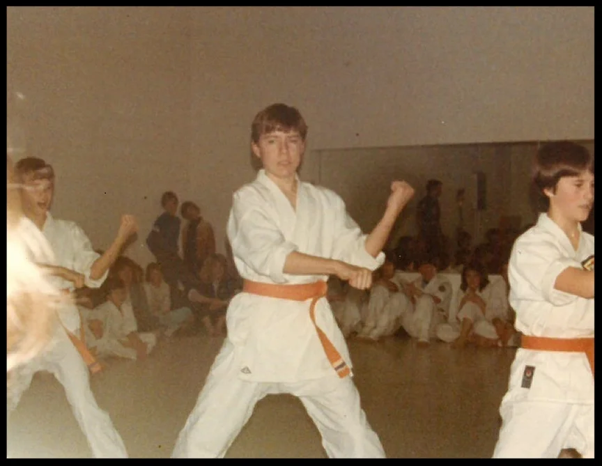 That's me in the 9th grade.
