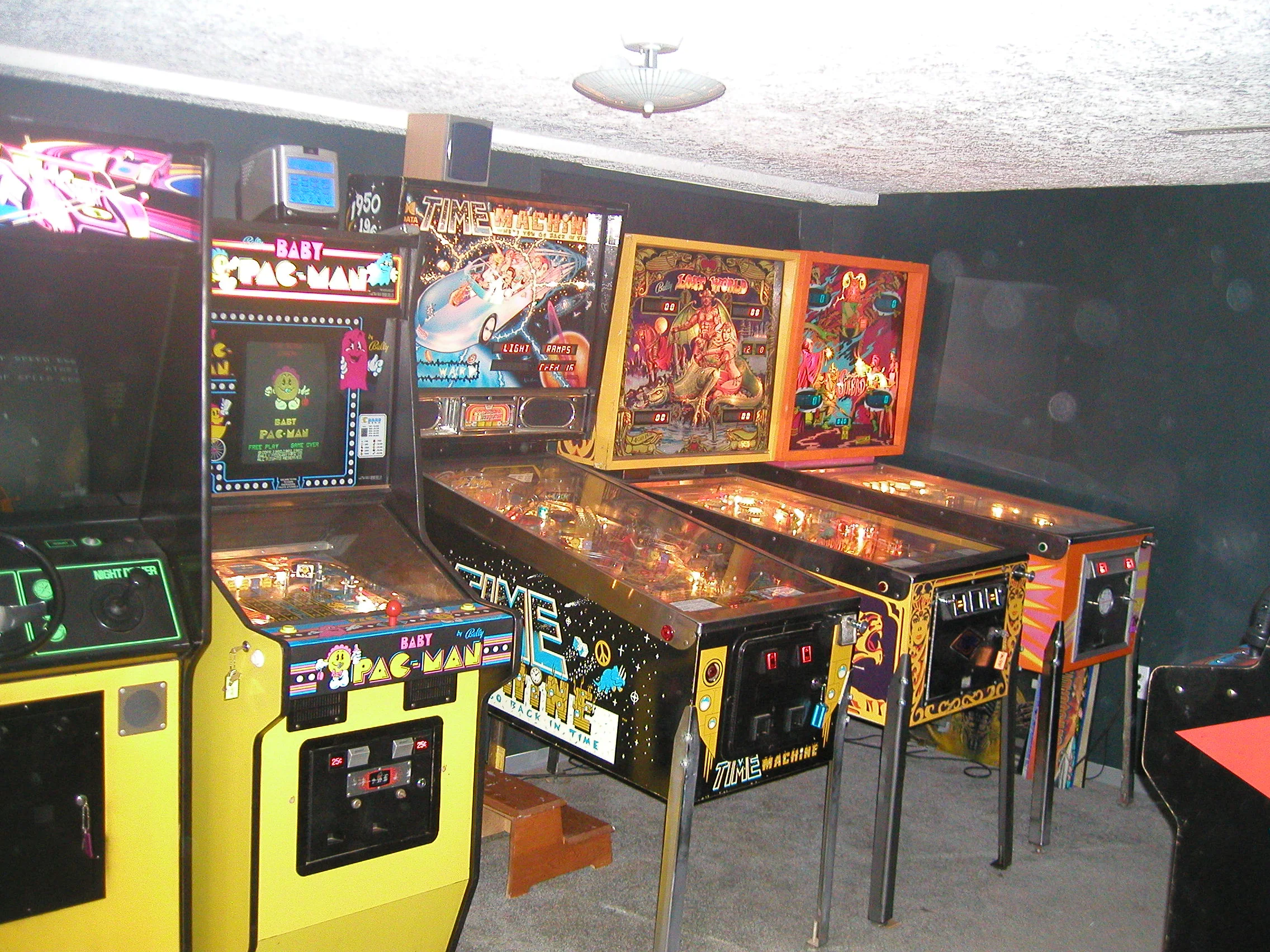 My former game room. This post may contain affiliate links. Learn more by reading my disclosure .