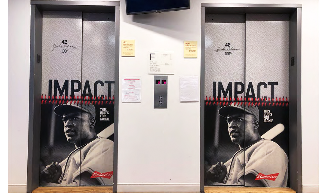 Elevator Door Wrap