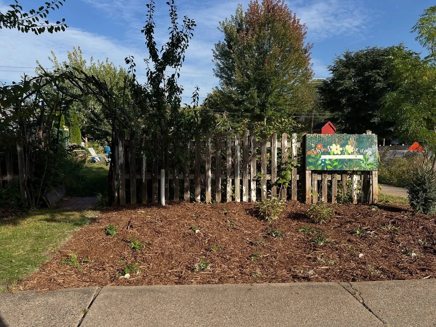 The Story Garden got their first rain garden installed this week! Through a grant with Hennipen County, Metro Blooms designed and installed this beautiful space. 

I shared how I had dreams of a Winter Garden that would hold a special beauty during t