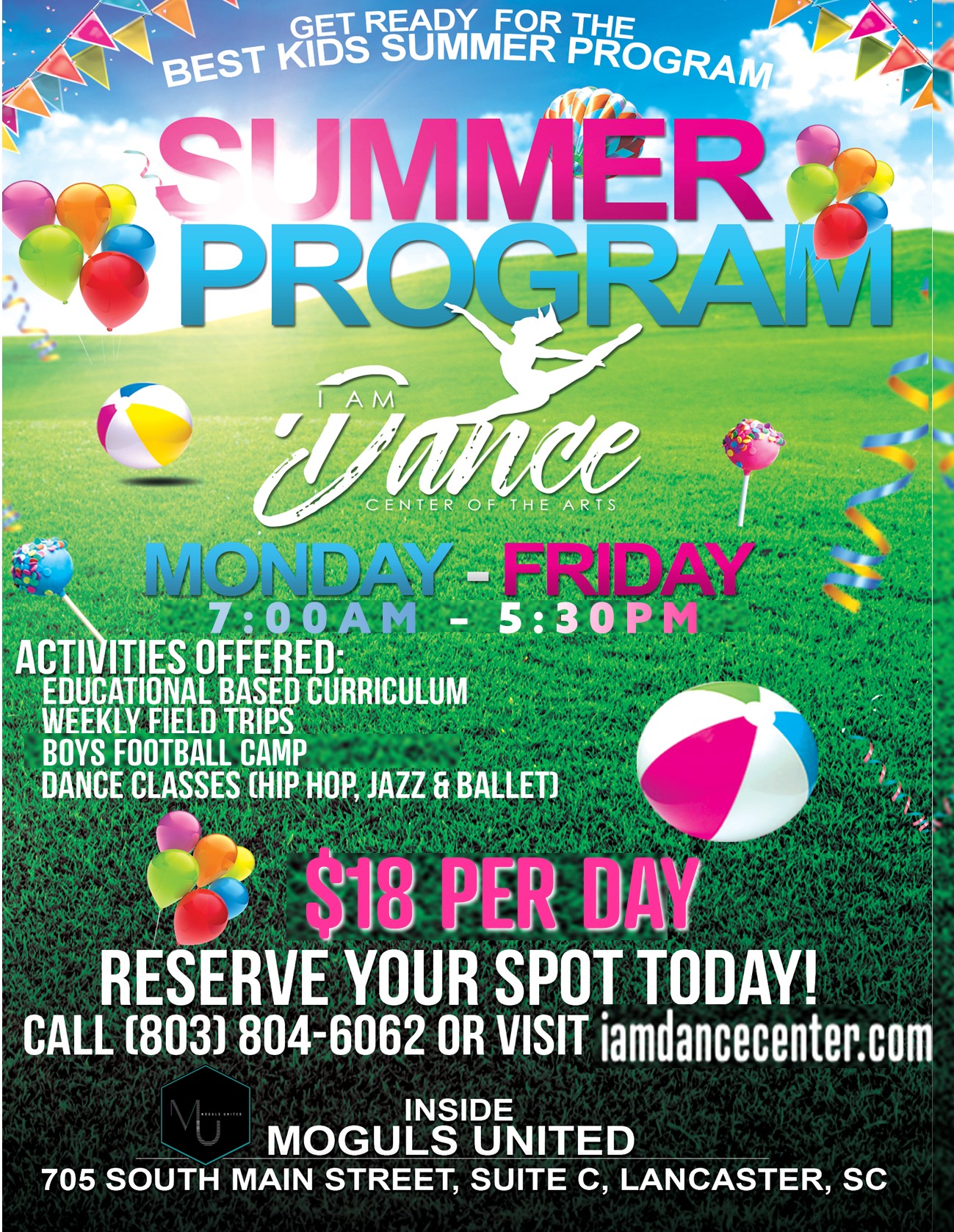 Summer Program Reservation