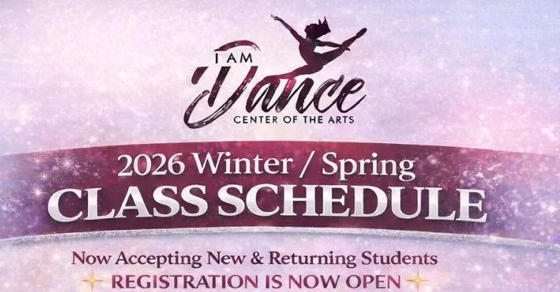 🌹 Red Rose City Parents &mdash; It&rsquo;s That Time Again! 🌹

✨ Registration is NOW OPEN ✨
for the 2026 Winter/Spring semester at
iAM Dance Center of the Arts

Looking for a place where your dancer can:
✔️ Build confidence
✔️ Learn discipline &amp