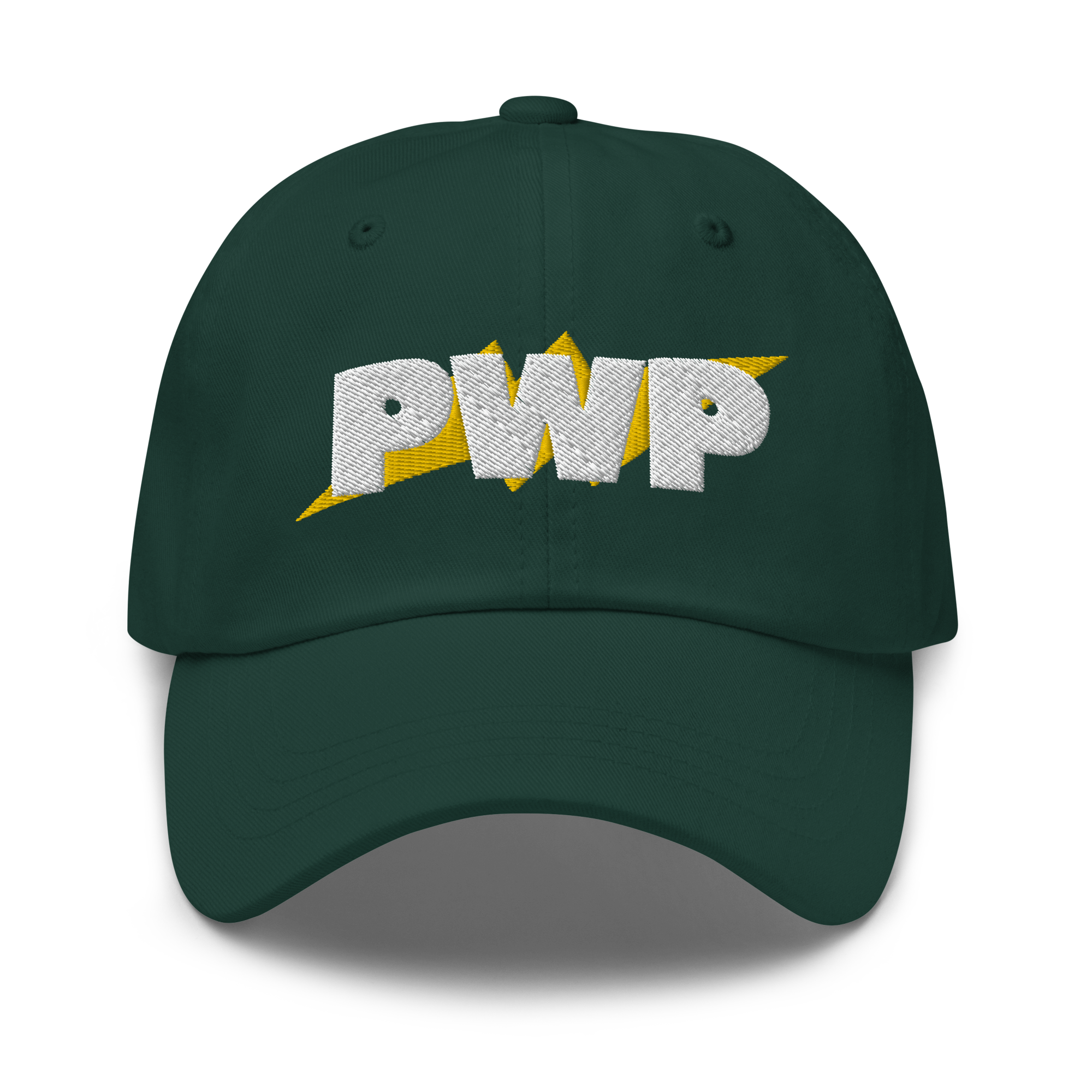 pwp1_classic-dad-hat-spruce-front-64541a617723f.png