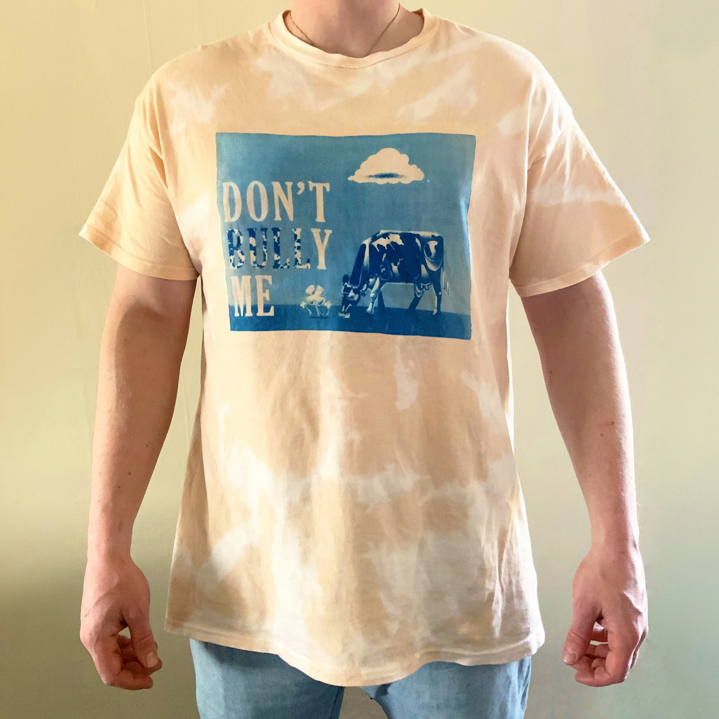Don't Bully Me Acid Wash Cyanotype T Shirt