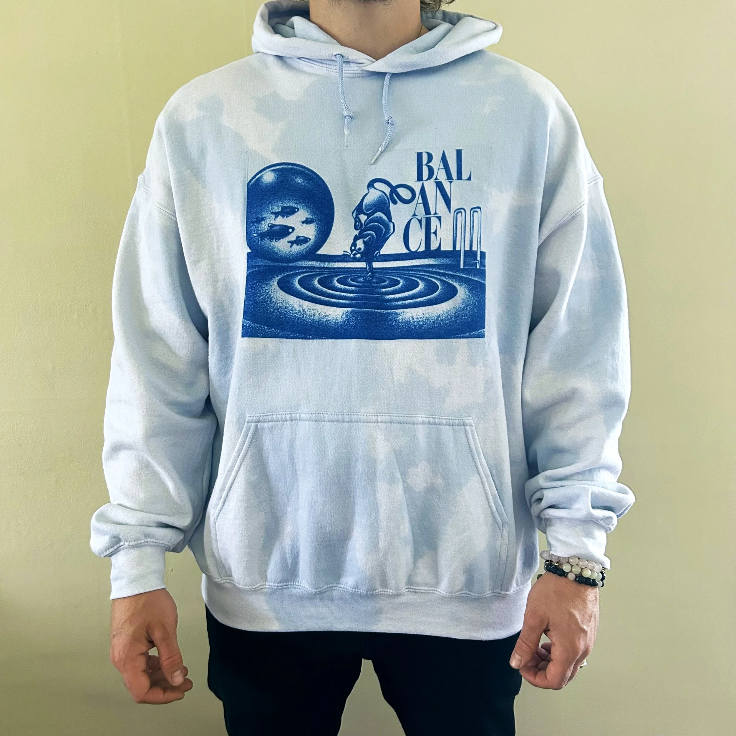 Balance Acid Wash Cyanotype Hoodie