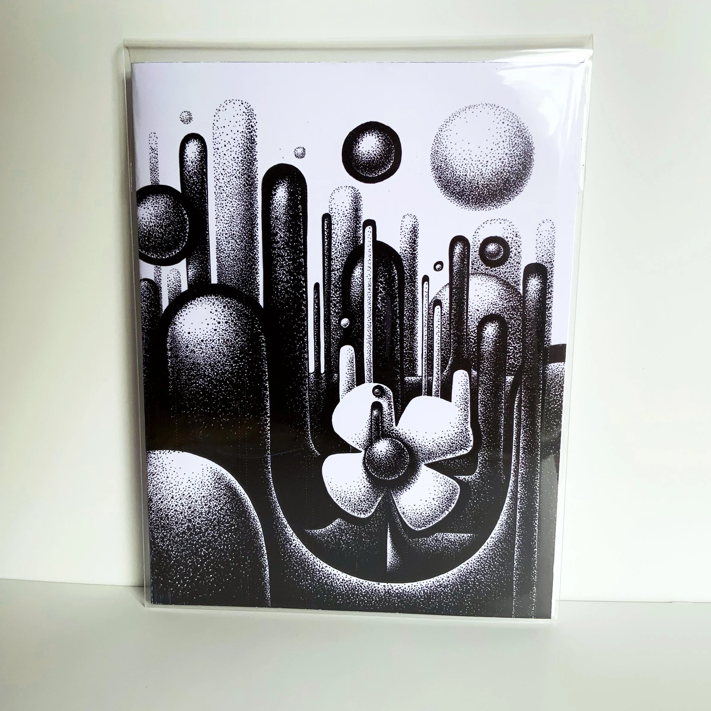 "Falling Up" Greeting Card 4.25x5.5"