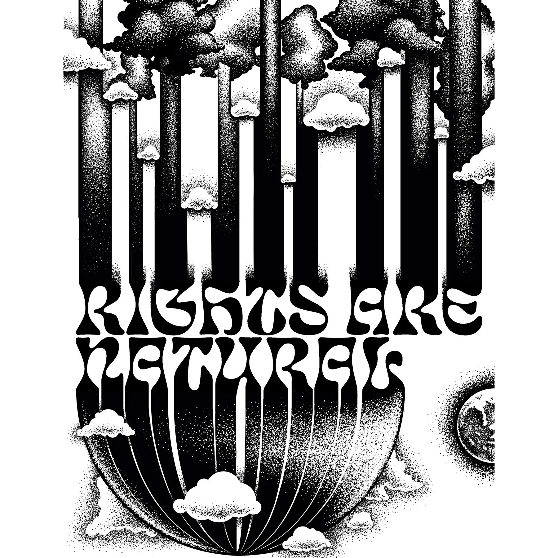 "Rights Are Natural" Print 8"x10"