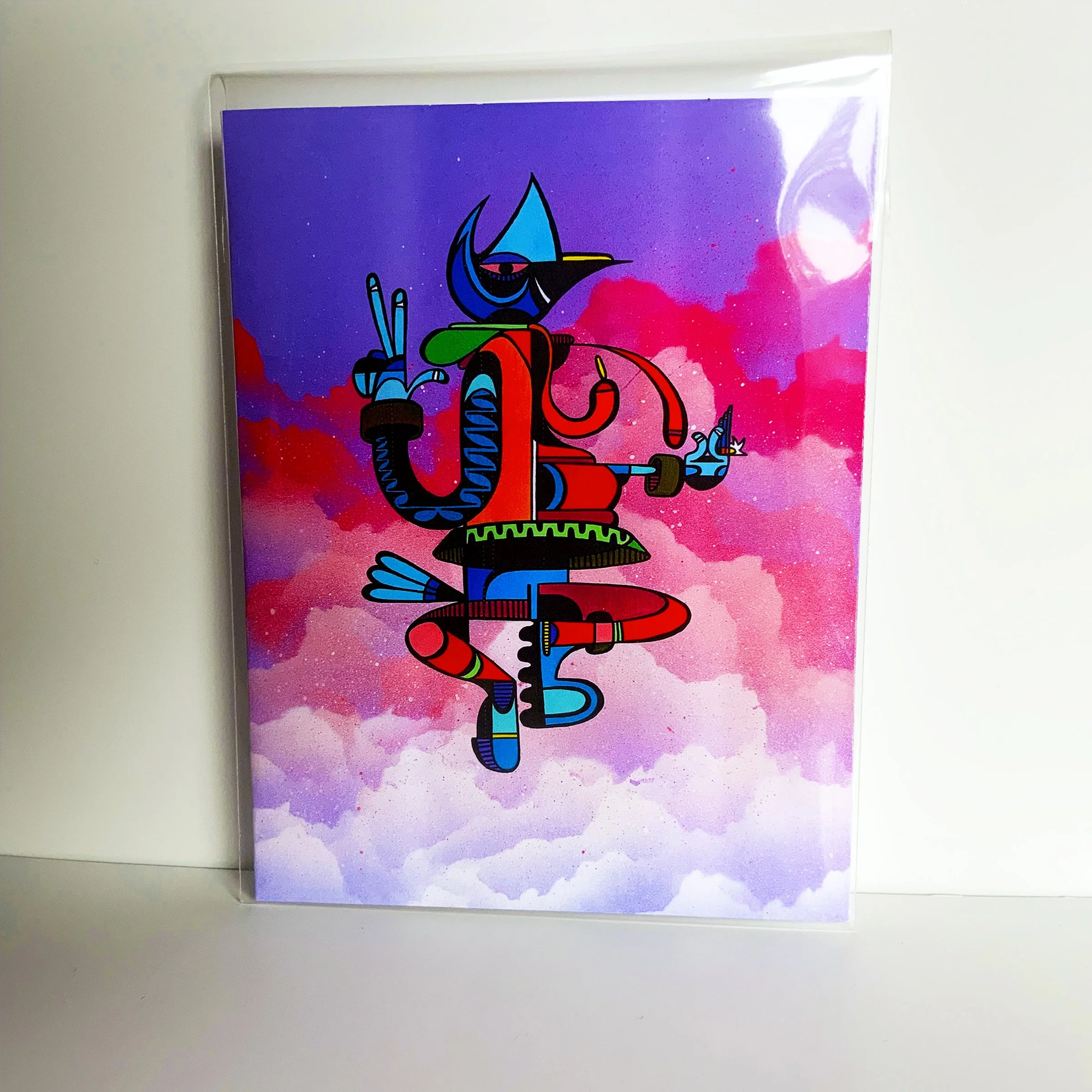 "Float On" Greeting Card 4.25x5.5"