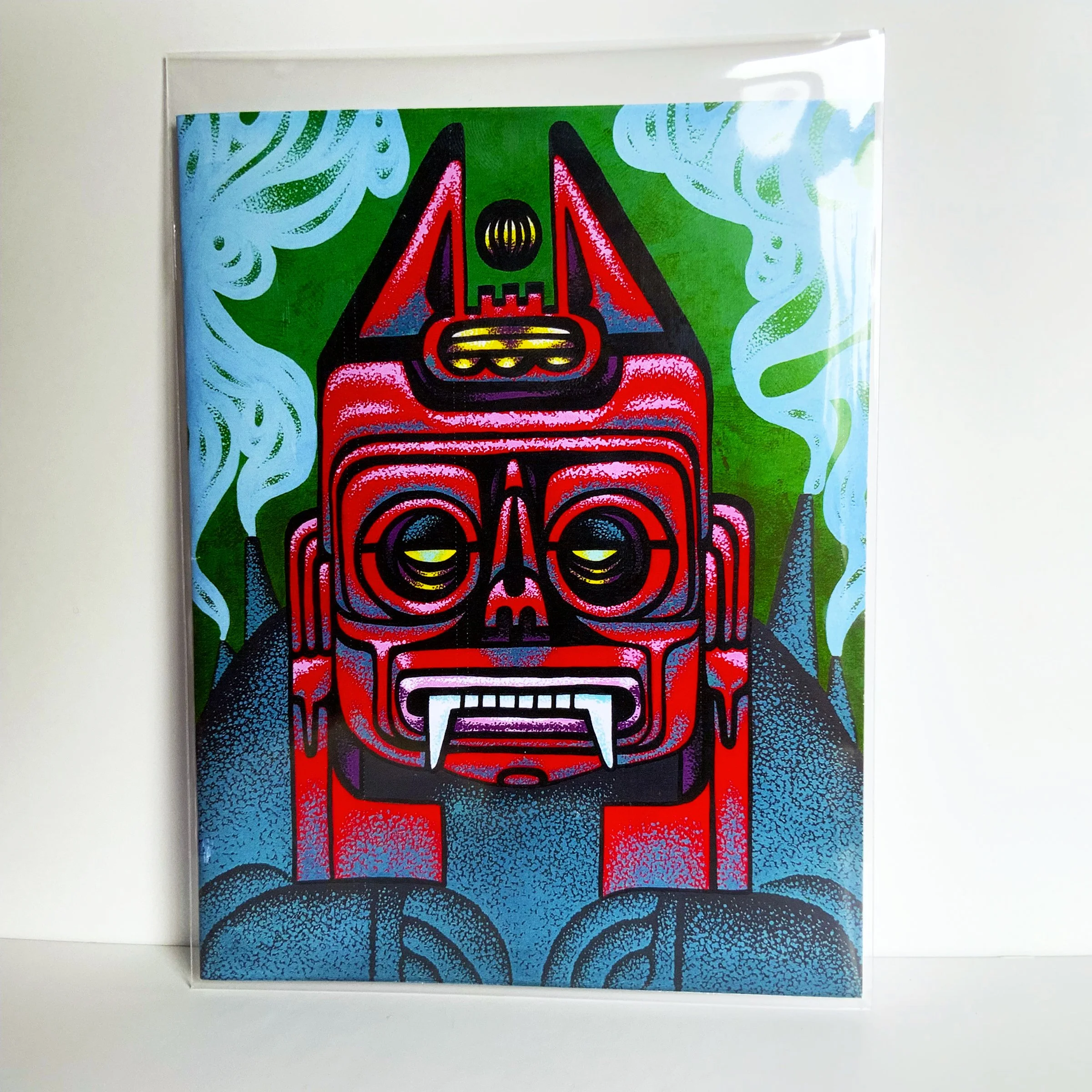 "Sleeping Giant" Greeting Card 4.25x5.5"