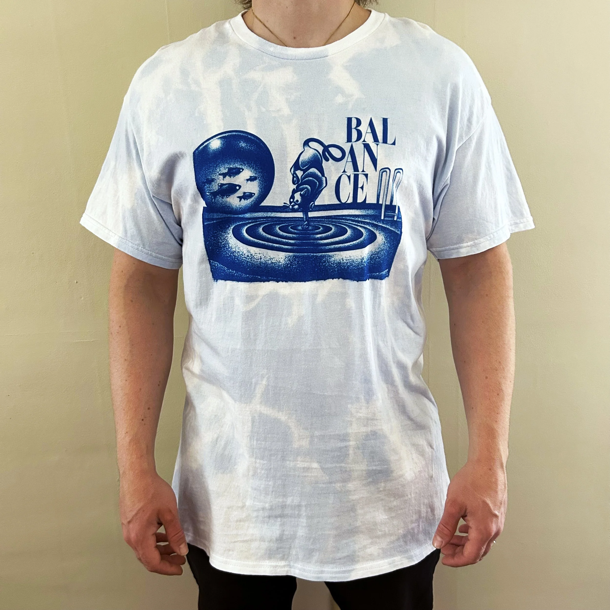 Balance Acid Wash Cyanotype T Shirt
