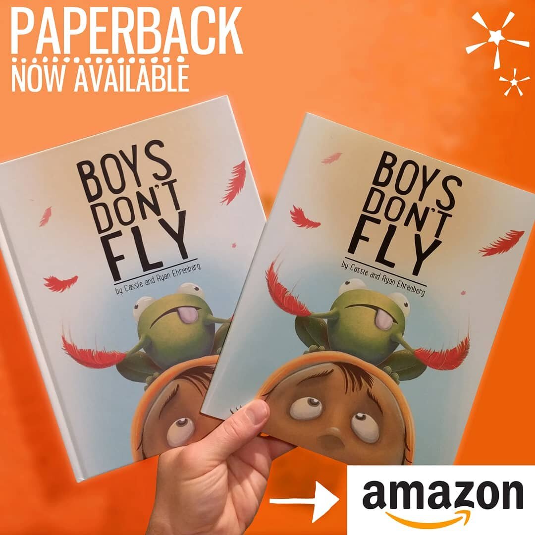 Exciting news - &quot;Boys Don't Fly&quot; is now available in paperback on Amazon! Get your copy today - https://www.amazon.com/Boys-Dont-Fly-Cassie-Ehrenberg/dp/0998847119/