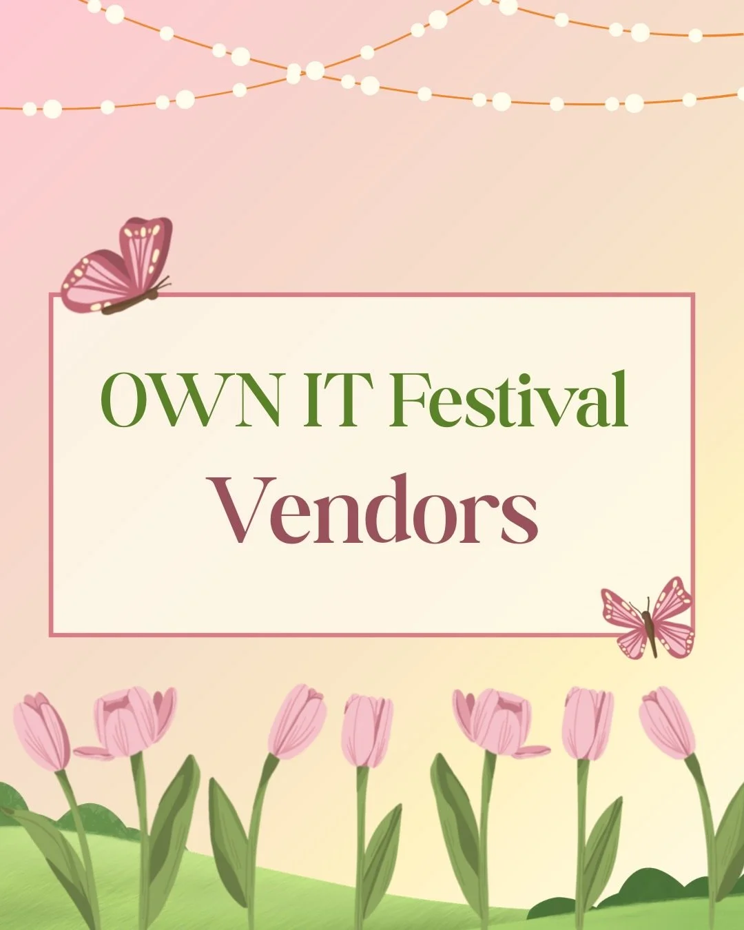 Presenting the OWN IT Marketplace Vendors! We are so excited and can&rsquo;t wait to see these amazing vendors, this Friday March 6!!🩷✨

🌷AnnGoo Nails
🌷Mia&rsquo;s Craft Kits
🌷Beads by Rach
🌷Beautifully Bound Permanent Jewelry 
🌷Many Mumbling M