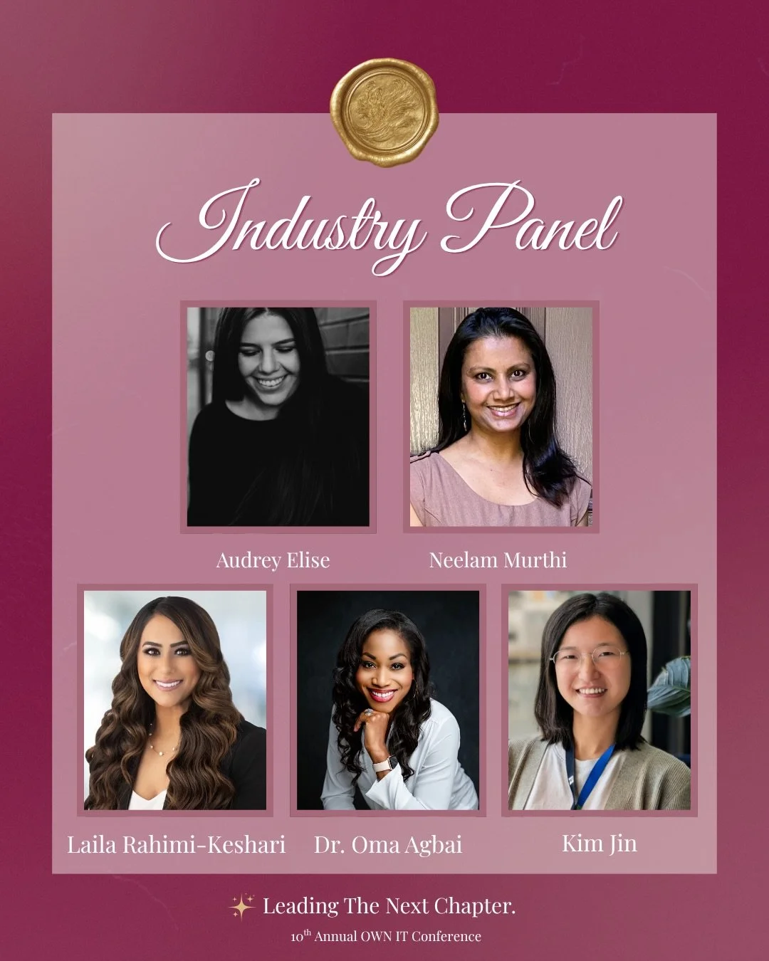 Meet our Industry Panelists✨

Audrey Elise has designed and built brands for over 15 years, with a focus on vibrant identity systems and memorable touchpoints. Her work spans early-stage startups through publicly traded companies across a variety of 