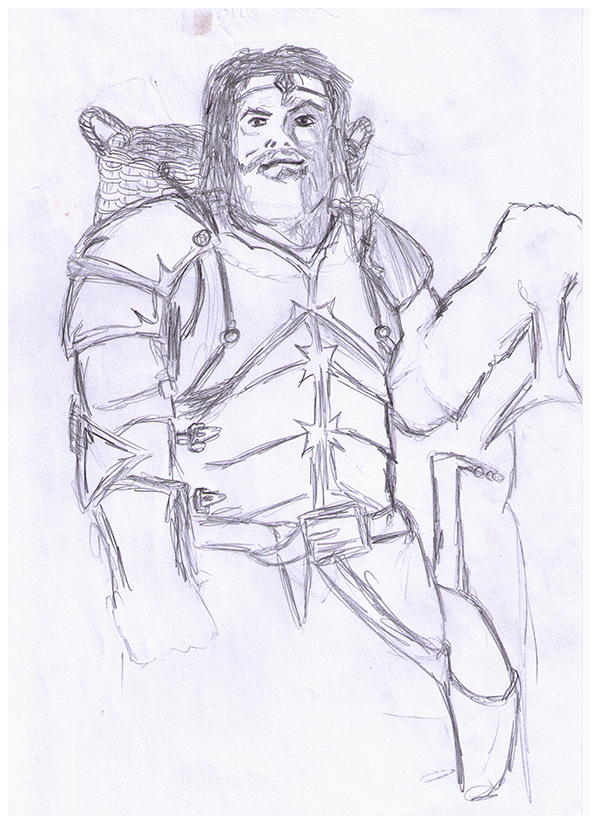Gareus 1.0. at this stage HIS 'snark' and 'DOLTISHness' wasn't SHINING THROUGH just yet