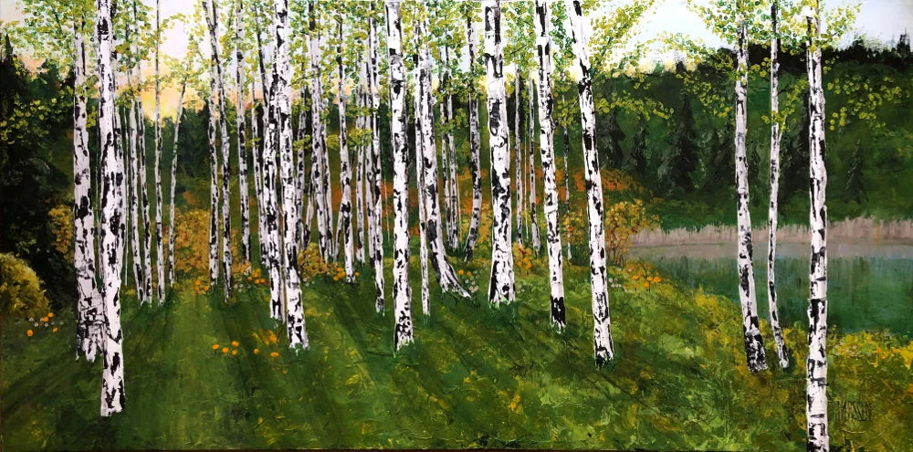 End of Summer Dusk | Lianna Klassen Art
