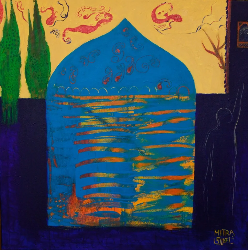 Vernissage "Verlorene Träume" by Prof Mitra Shahmoradi