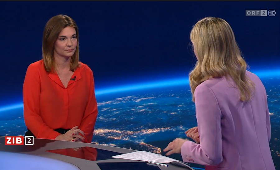 "Aufrüstung allein sorgt nicht für Frieden": Friedensforscherin Fenkart in der "ZiB 2"