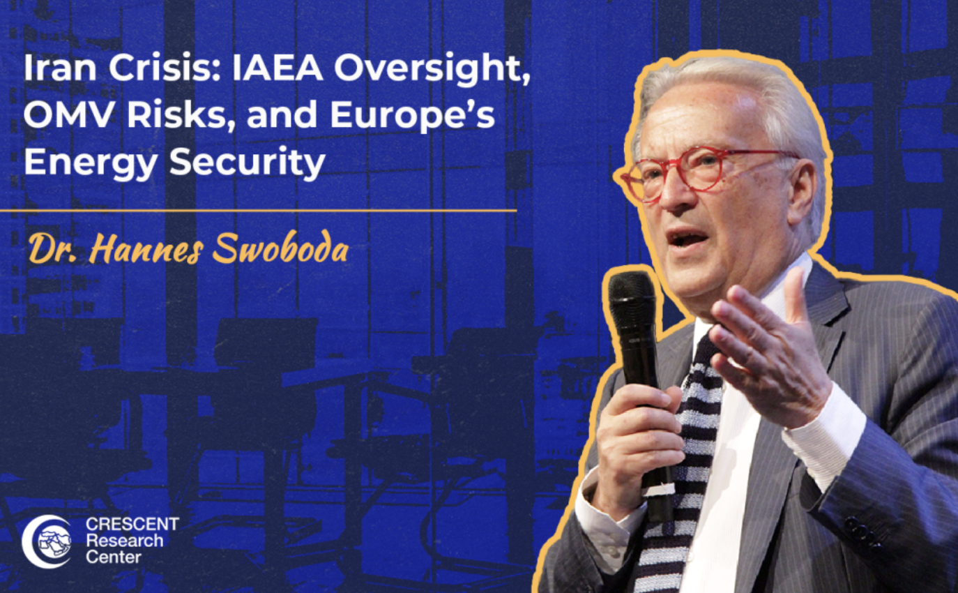 Iran Crisis: IAEA Oversight, OMV Risks, and Europe’s Energy Security | Hannes Swoboda