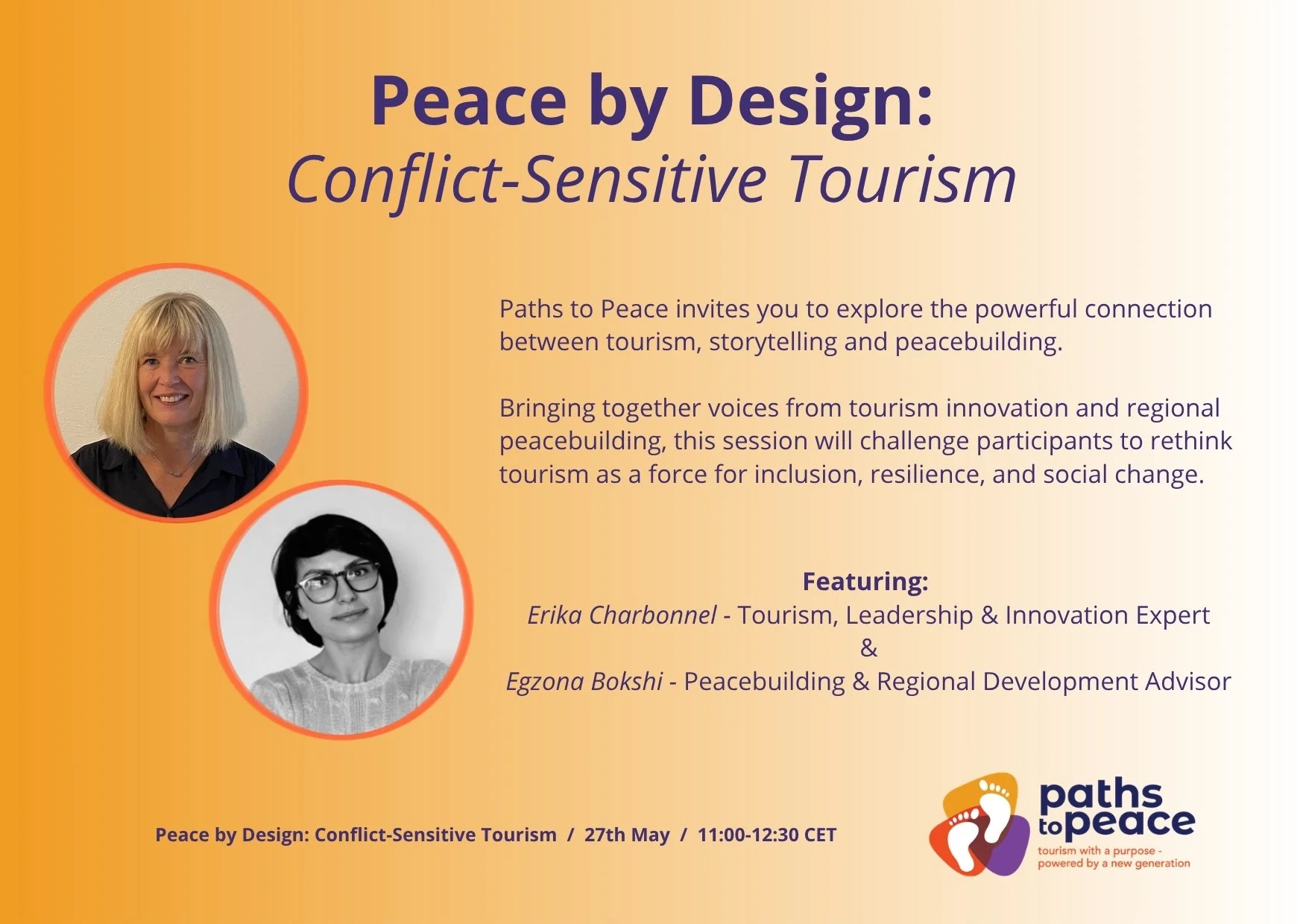 Paths to Peace Workshop 2: Conflict-Sensitive Tourism