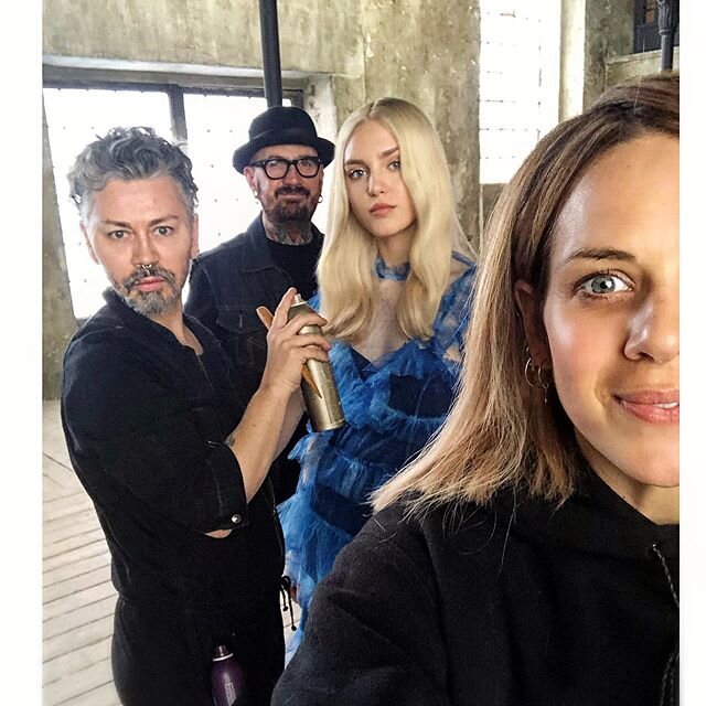 The Past Life! The ULTIMATE LIGHTENER look using our 9 levels of lightening product with bond building protection ❤️ Love shooting with the team and look forward to when we can all travel again @kevinmurphyhair @jamesthehairdresser @pascalvanloenhout