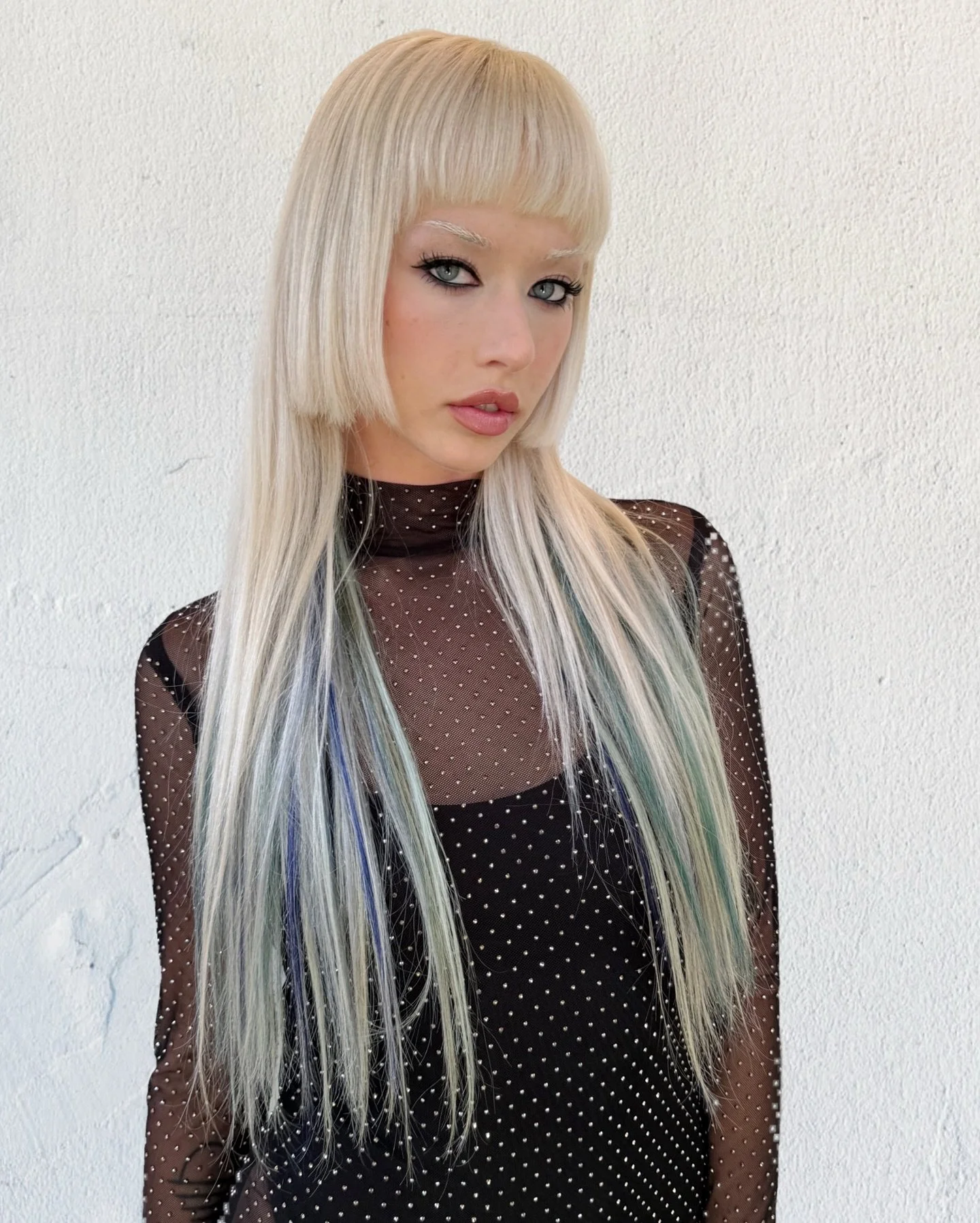 Obsessed with this geometric shape and the bold KEVIN.MURPHY COLOUR&mdash;soft, pretty and edgy all at once. 

All the KEVIN.MURPHY colour brands come together here, and I truly believe this represents a new era where our colour not only delivers vib