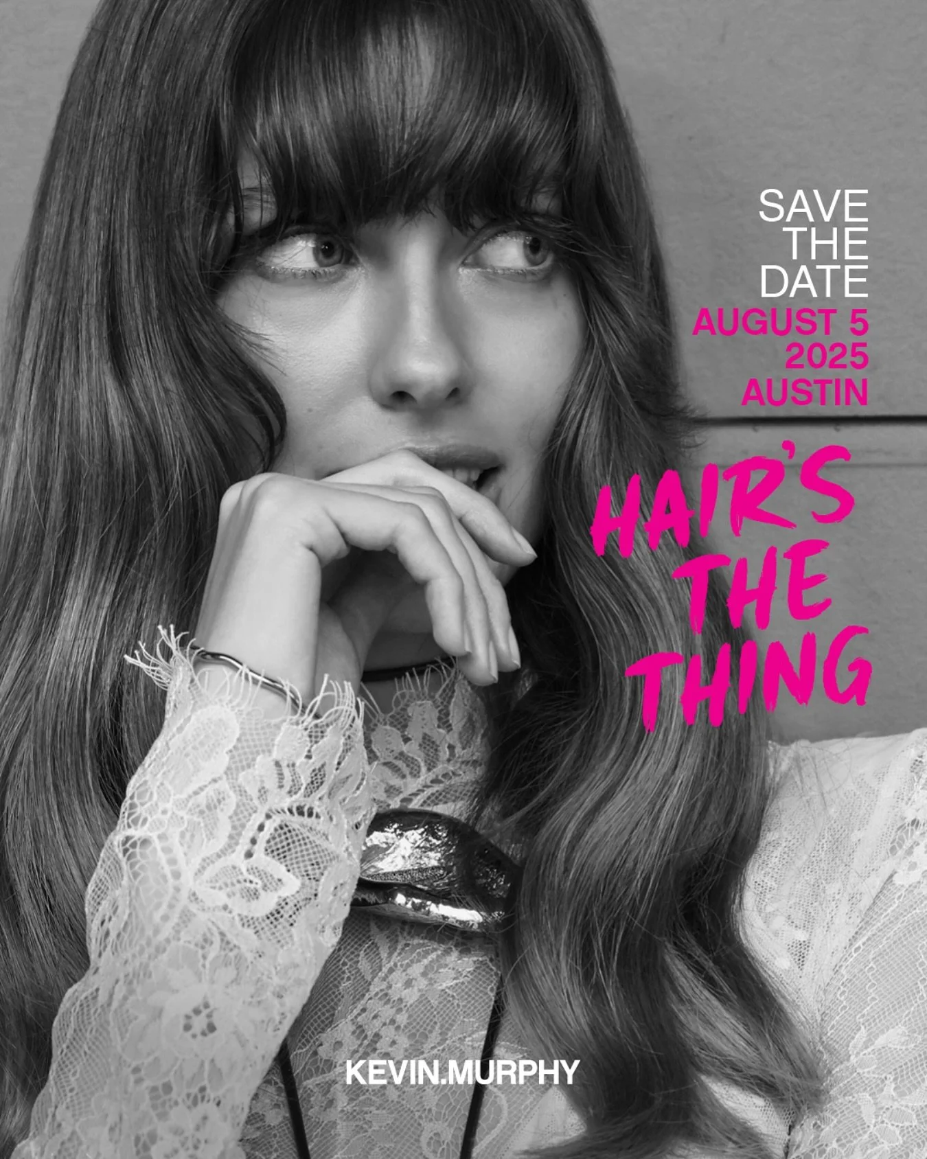AUSTIN, let's talk hair!&nbsp;🤠✨ Kevin Murphy &amp; Kate Reid are bringing the magic of Hair&rsquo;s the Thing to Texas. Get up close with cutting-edge techniques, live transformations, and the creativity that defines KEVIN.MURPHY.&nbsp;💗
📅 August