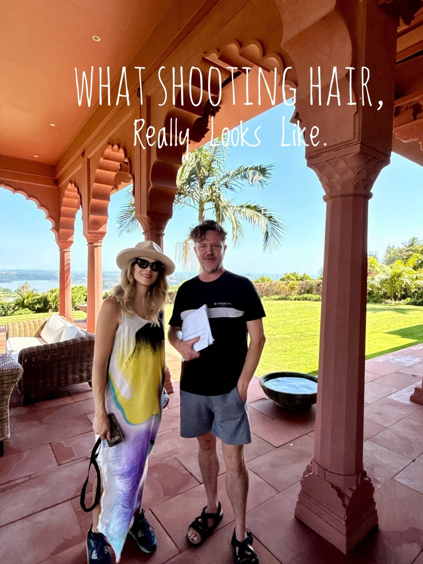 What it&rsquo;s really like shooting on location with KEVIN.MURPHY. 💥

This day was blowing an absolute gale as you can see but the hair still held beautifully. A true test of high-performance styling in real conditions.

NIRVANA, our 2025&ndash;26 