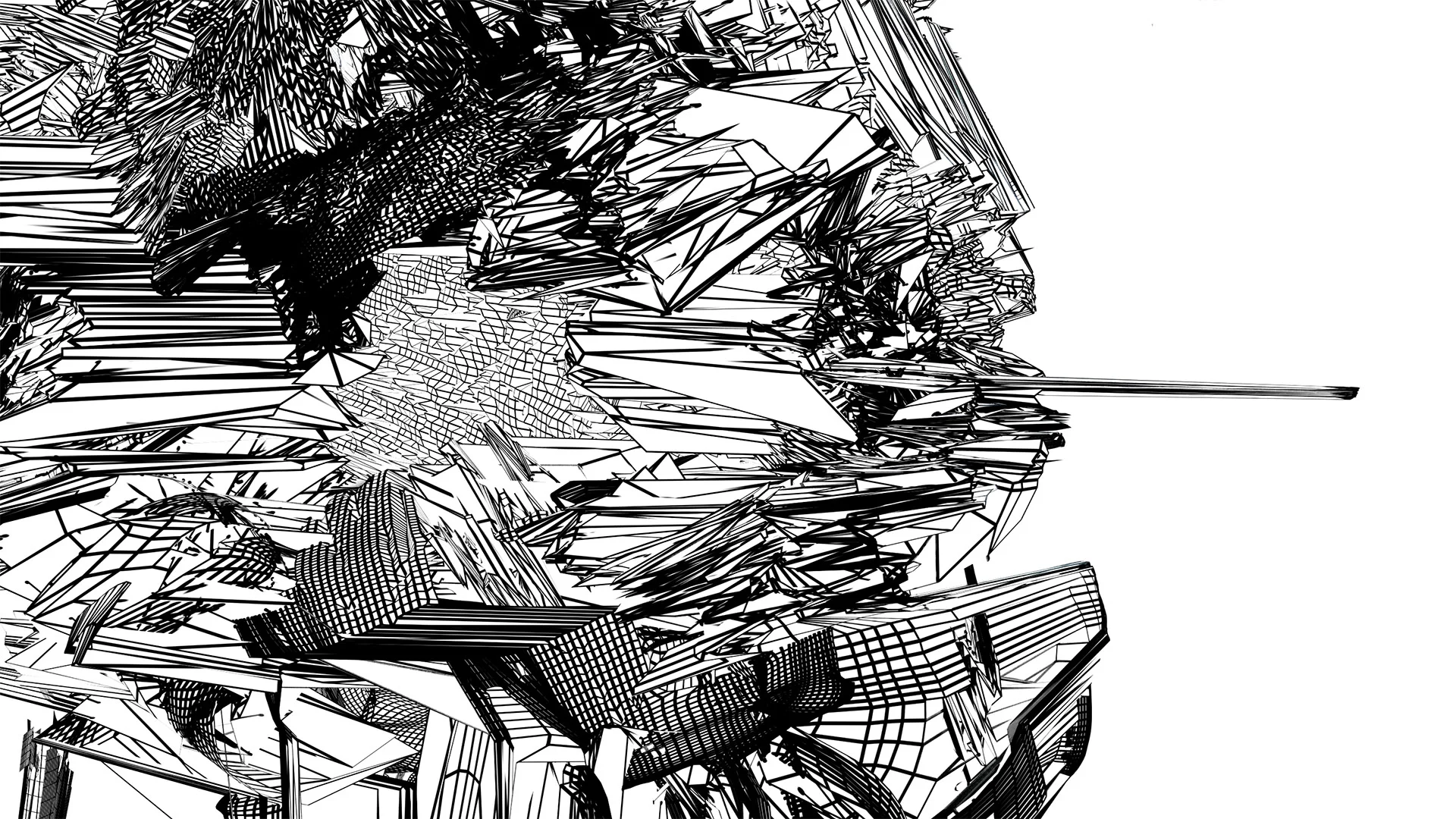 The interactive projection presentation will be accompanied by a set of large scale prints. This is one of them.