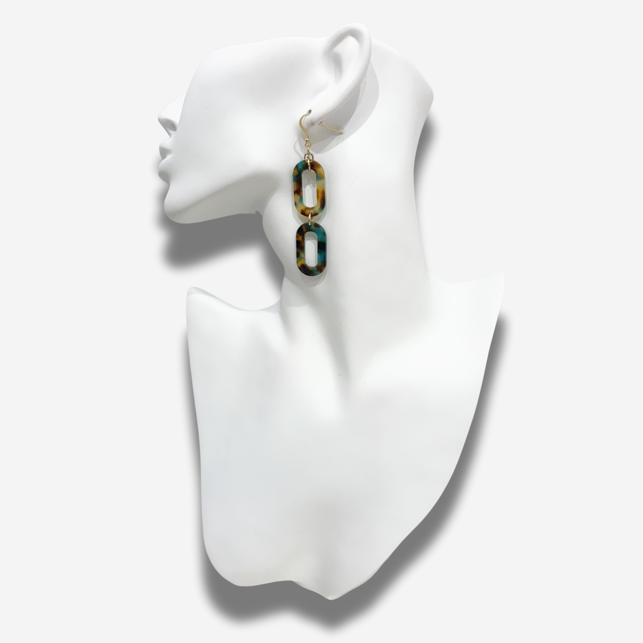 'SANDRAH' RESIN DROP EARRING