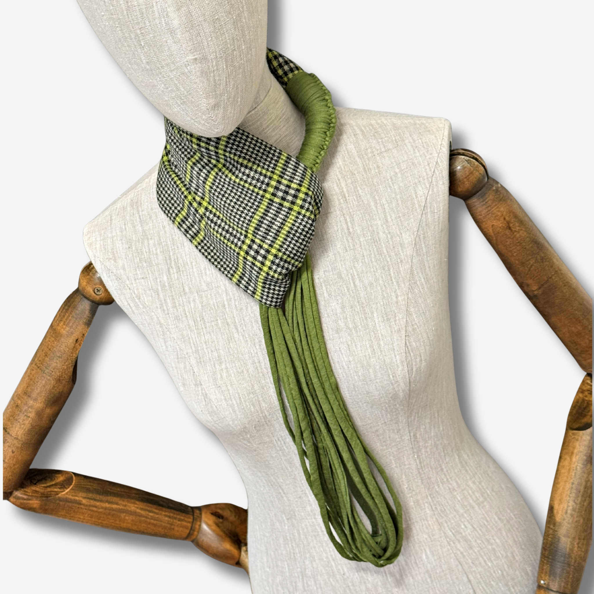 ‘Zalina’ Spliced Scarf Neckpiece