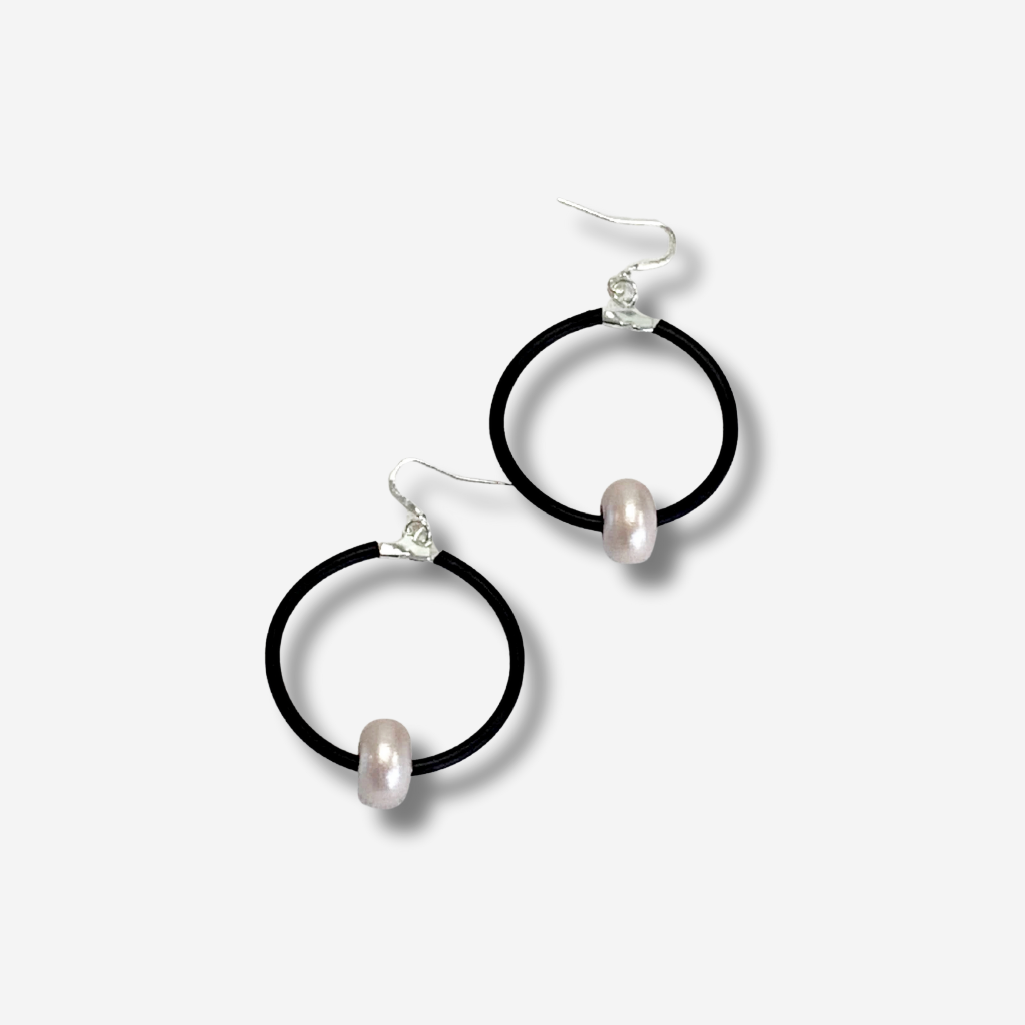 'GOSIA' RUBBER DROP EARRING
