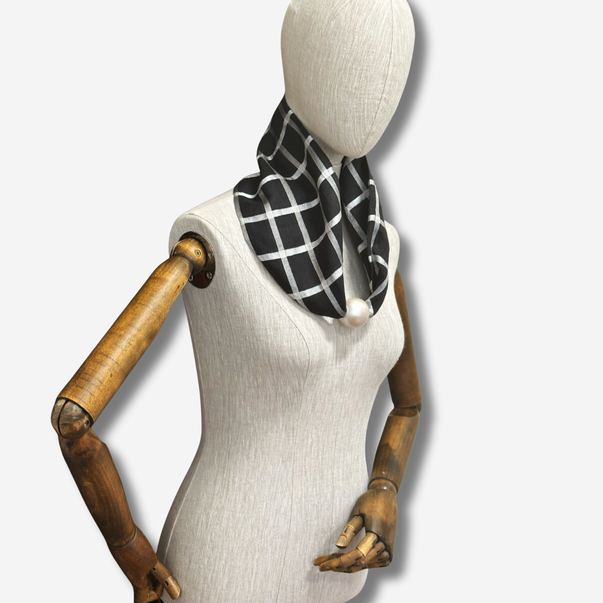 'Shaira' Bead Feature Scarfette