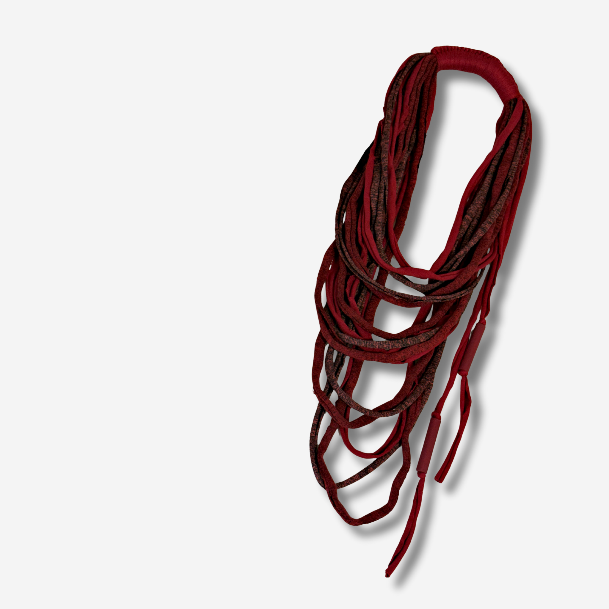 ‘Odeta’ multi-strand layered neckpiece