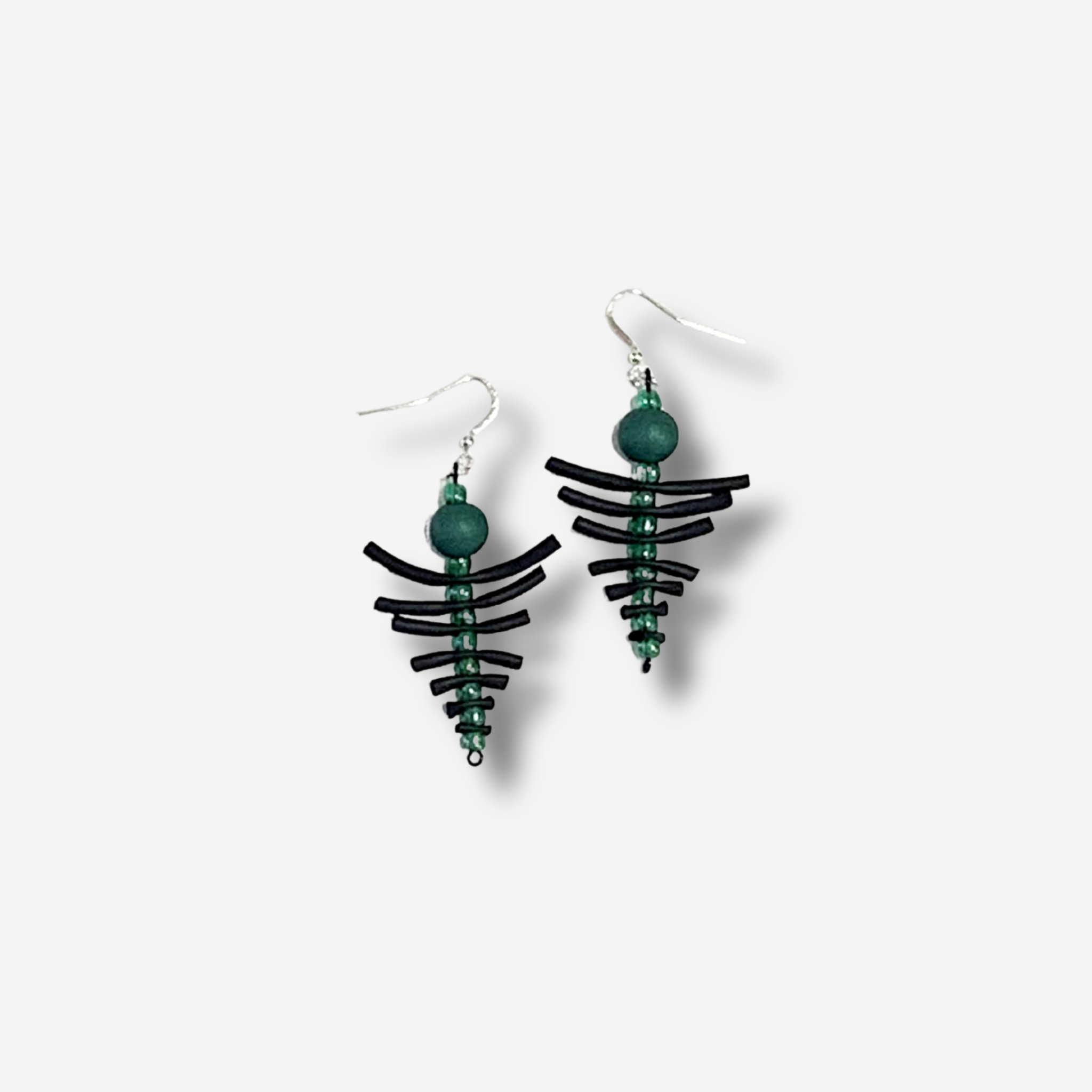 'OTTOLINE' RUBBER DROP EARRING