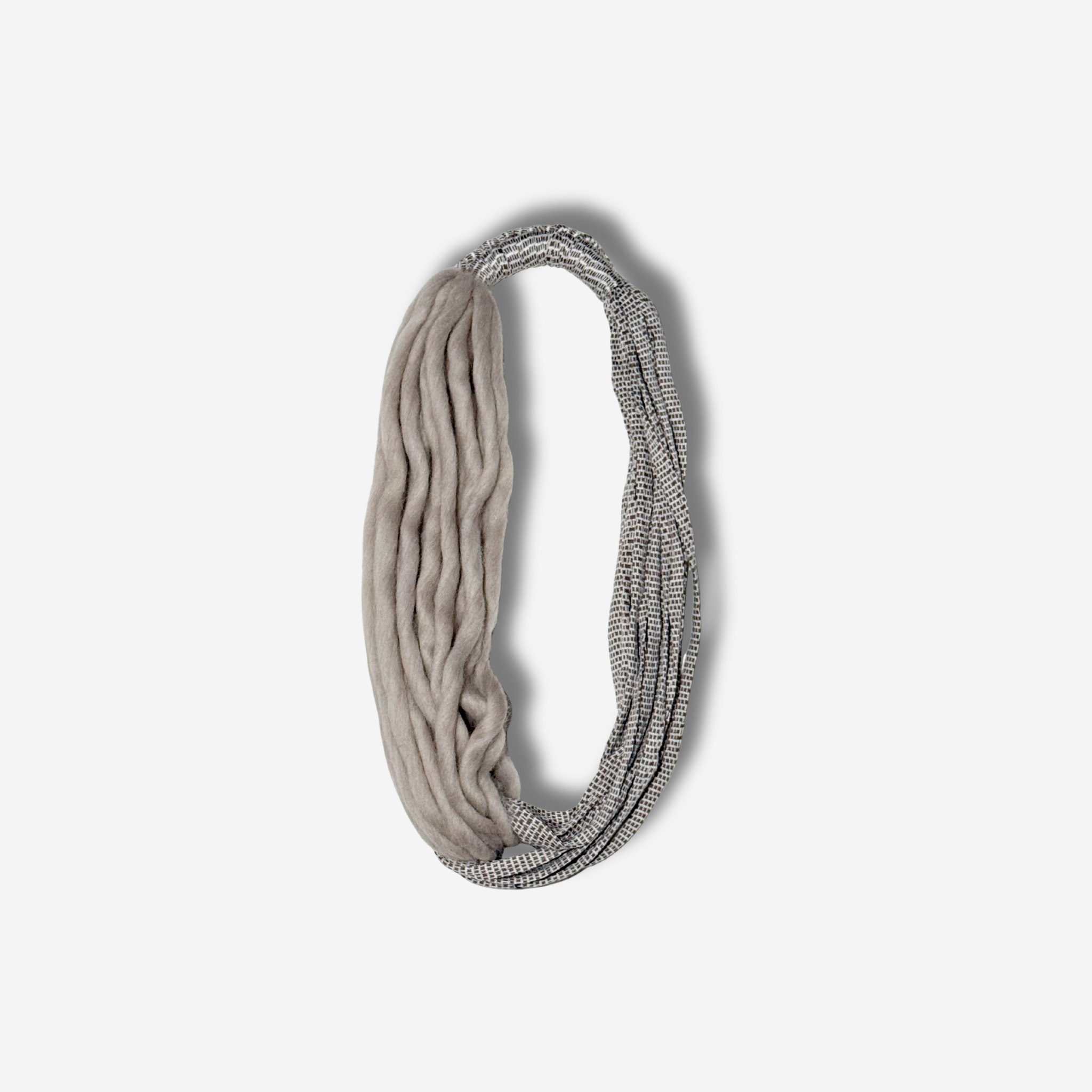 ‘Ormina’ dual texture scarfette